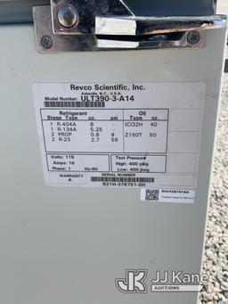 (Las Vegas, NV) Revco Lab Fridge NOTE: This unit is being sold AS IS/WHERE IS via Timed Auction and