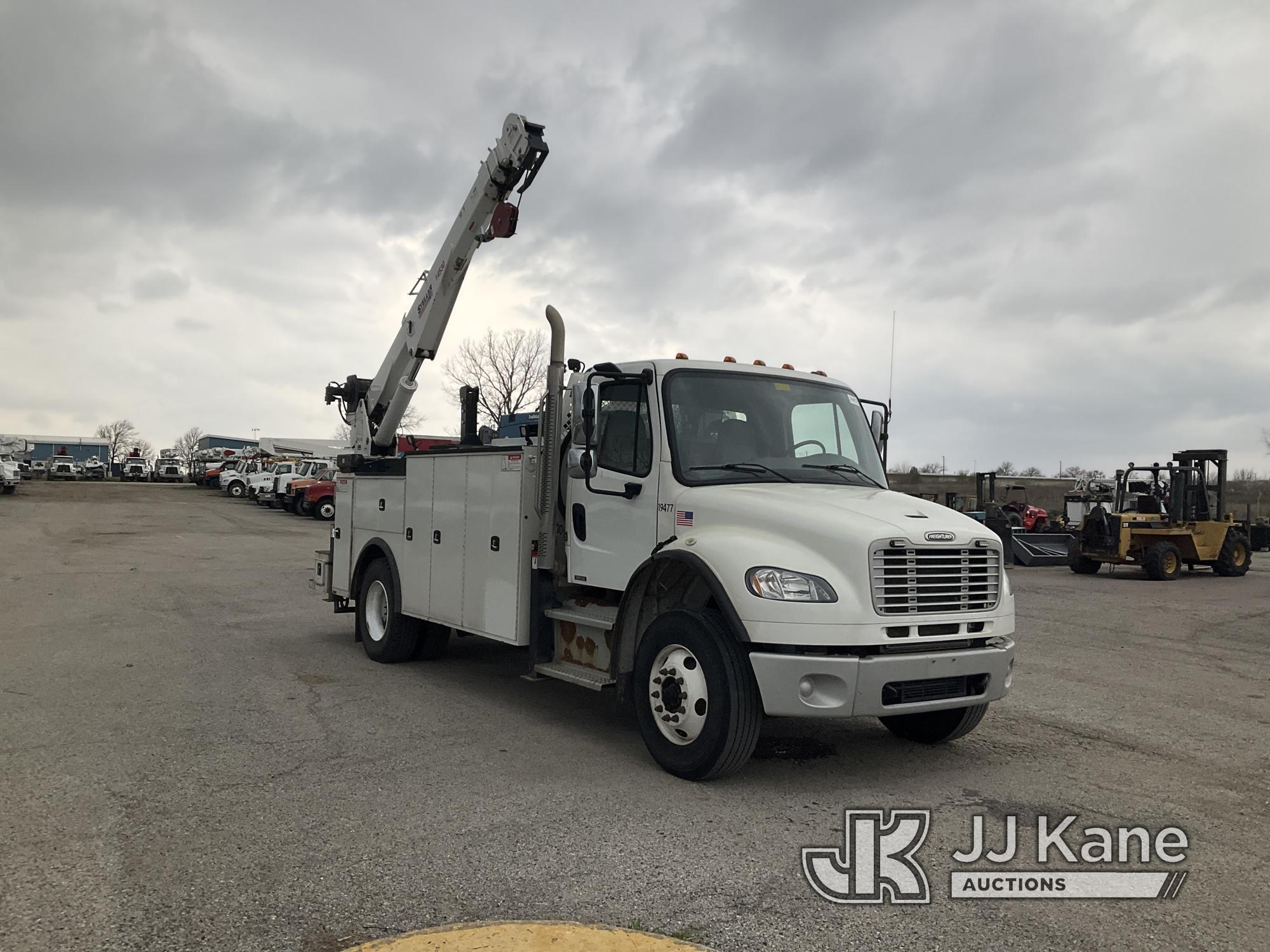 (Kansas City, MO) 2018 Freightliner M2 Mechanics Service Truck Runs, Moves, & Operates