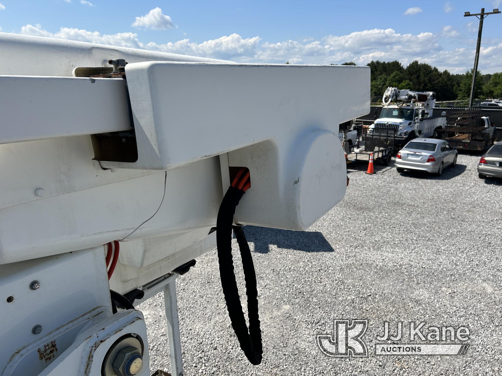 (Covington, LA) Terex TC-55, Material Handling Bucket Truck rear mounted on 2020 Freightliner M2 106