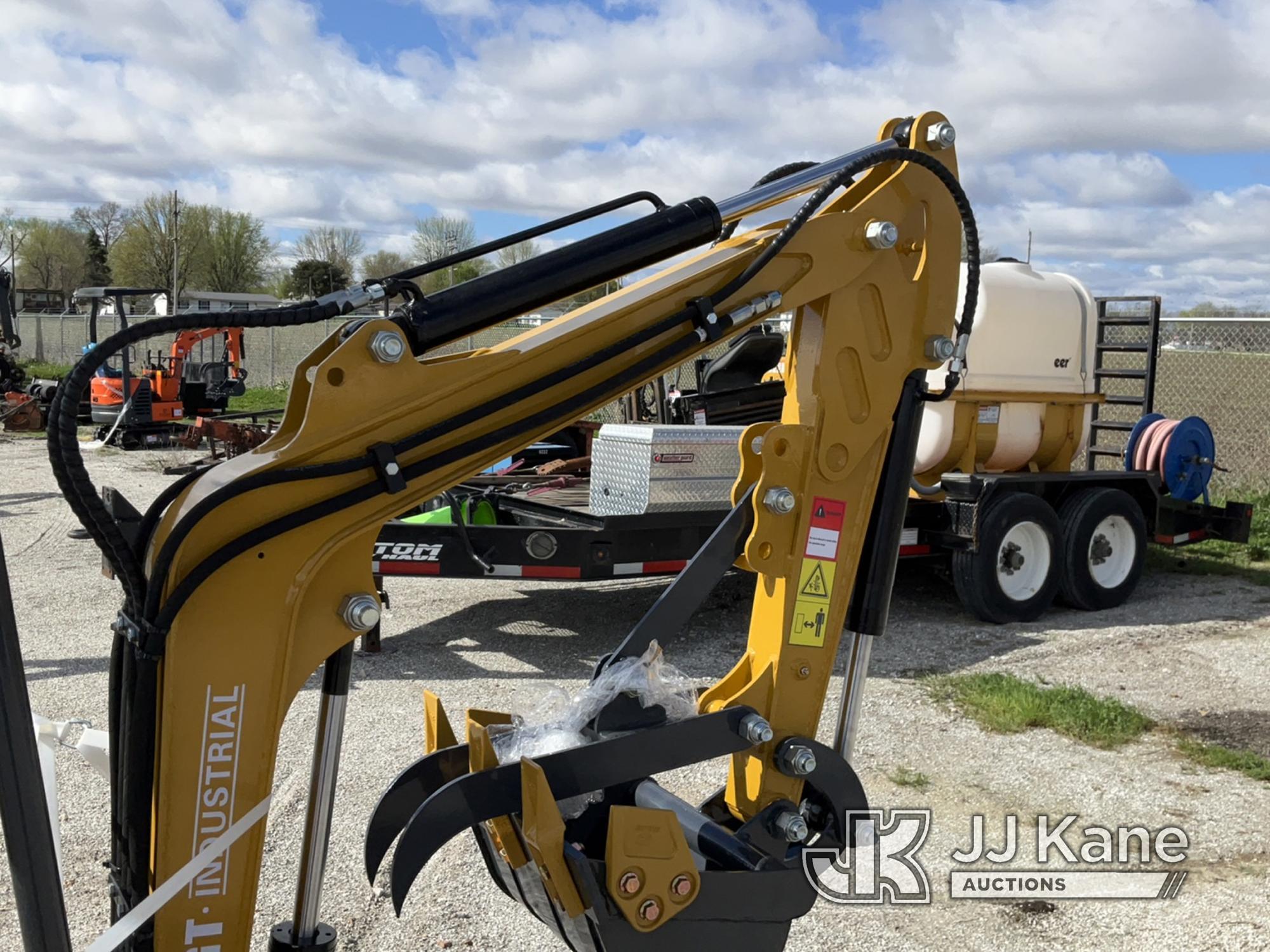 (Hawk Point, MO) 2024 AGT H15 Mini Hydraulic Excavator New/Unused.