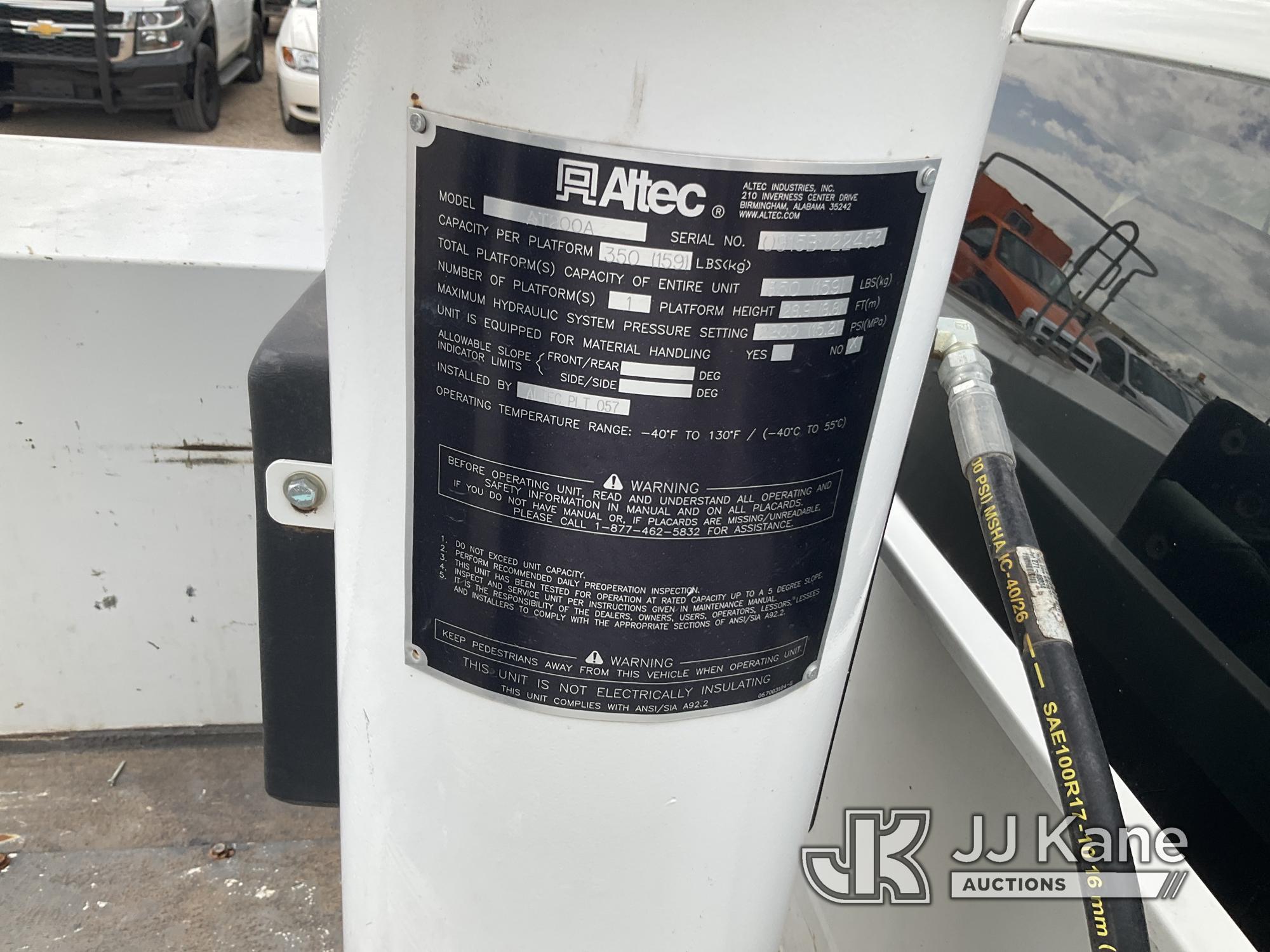 (Waxahachie, TX) Altec AT200-A, Telescopic Non-Insulated Bucket Truck mounted behind cab on 2016 RAM