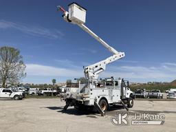 (Kansas City, MO) Altec AM55E-MH, Over-Center Material Handling Bucket Truck rear mounted on 2014 In