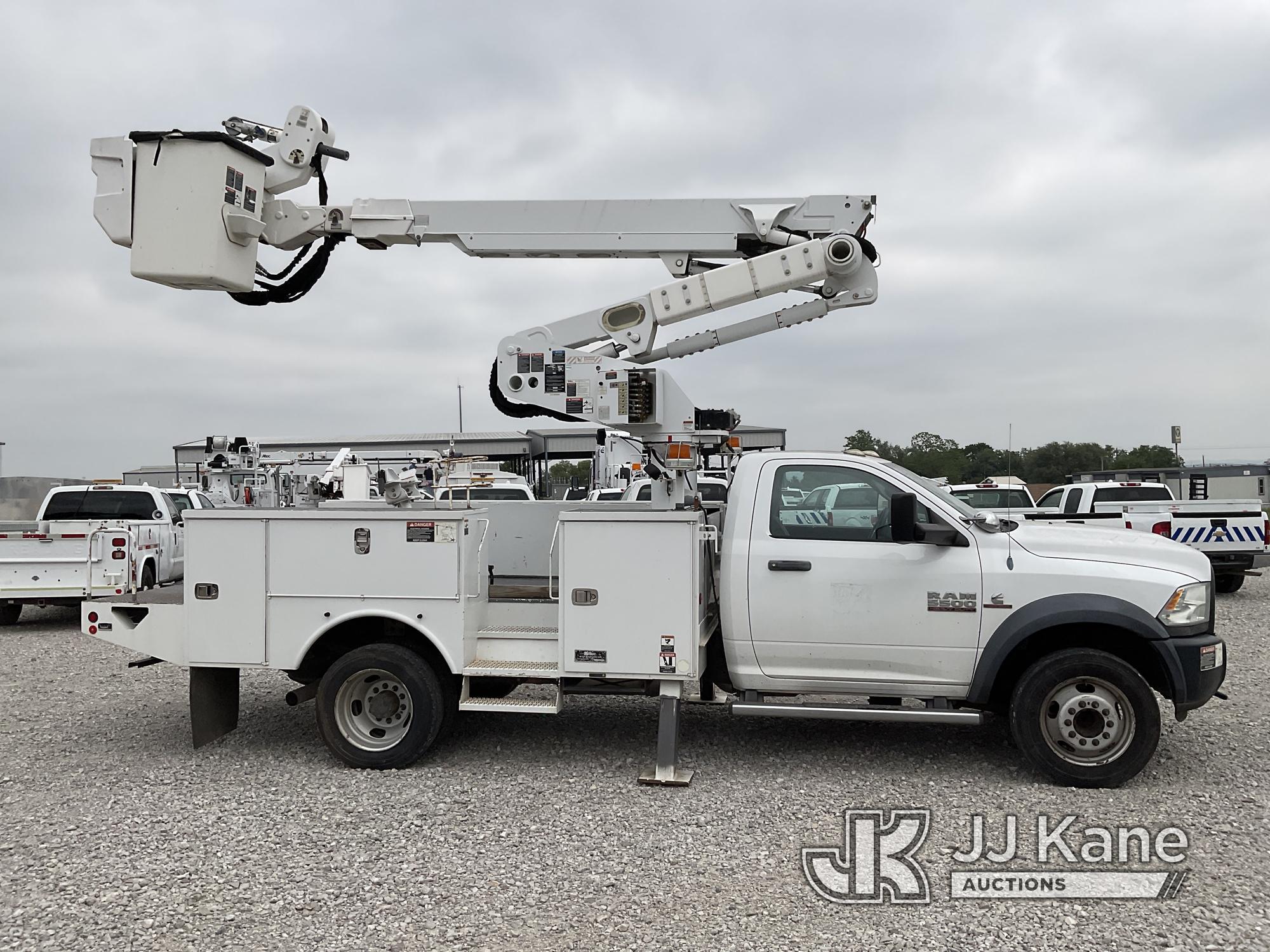 (Johnson City, TX) Altec AT40-MH, Articulating & Telescopic Material Handling Bucket Truck mounted b