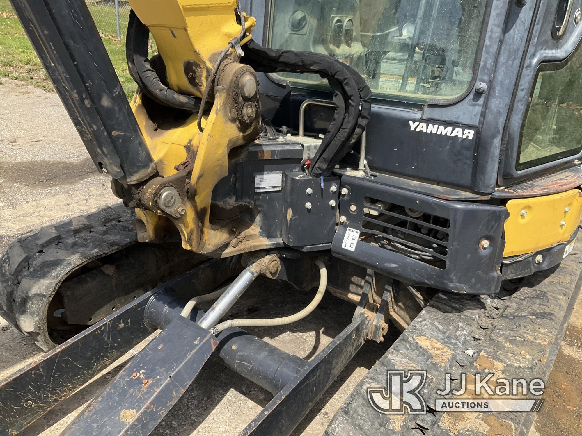 (Kansas City, MO) 2017 Yanmar VI045 Mini Hydraulic Excavator Runs, Moves, & Operates