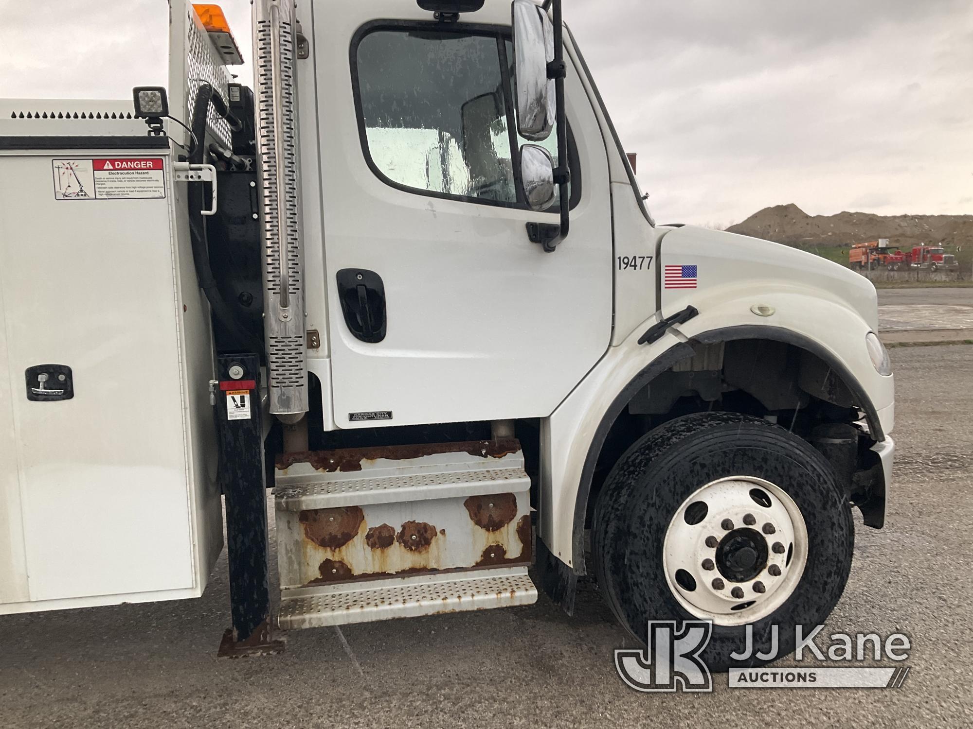 (Kansas City, MO) 2018 Freightliner M2 Mechanics Service Truck Runs, Moves, & Operates