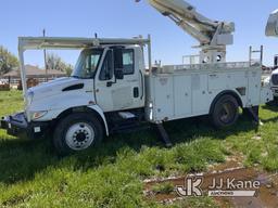 (Yukon, OK) Terex Commander 4045, Digger Derrick rear mounted on 2012 International 4300 DuraStar Ut