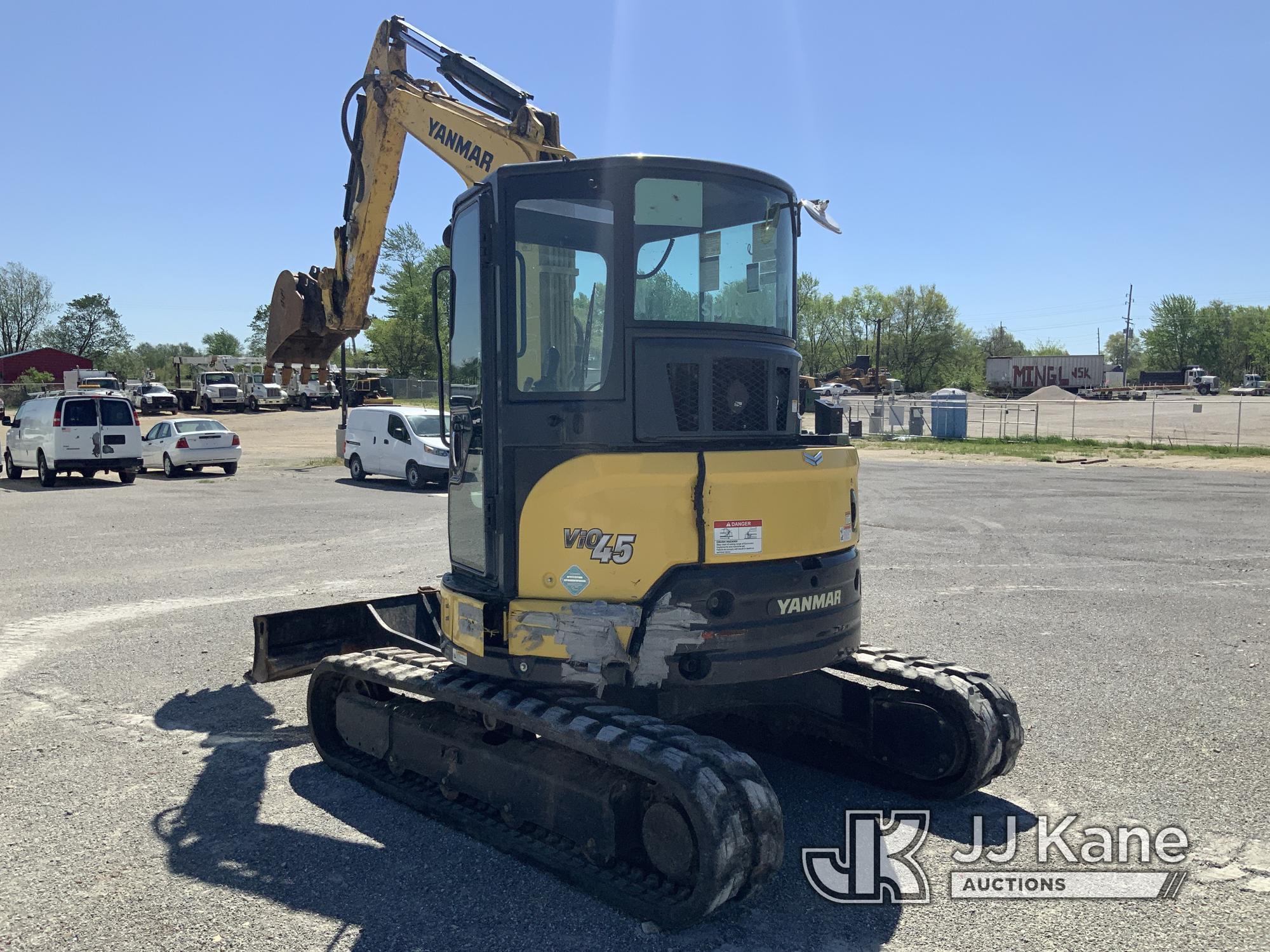 (Hawk Point, MO) 2017 Yanmar VI045 Mini Hydraulic Excavator Runs, Moves & Operates.