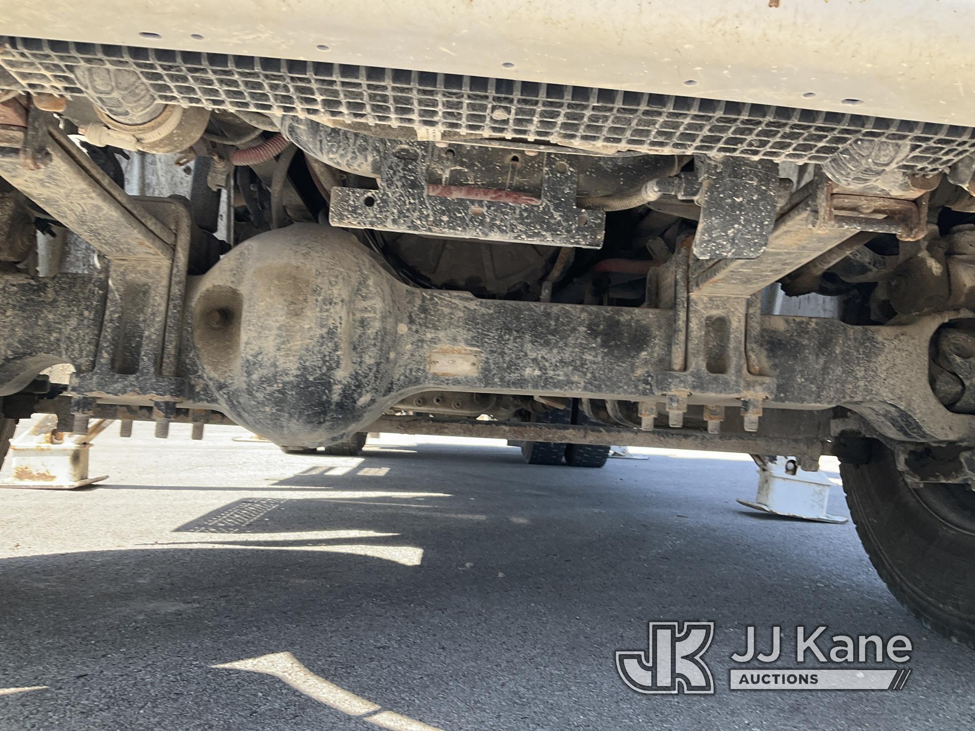 (Kansas City, MO) Altec DM47B-TR, Digger Derrick rear mounted on 2014 FREIGHTLINER M2 106 4x4 Utilit