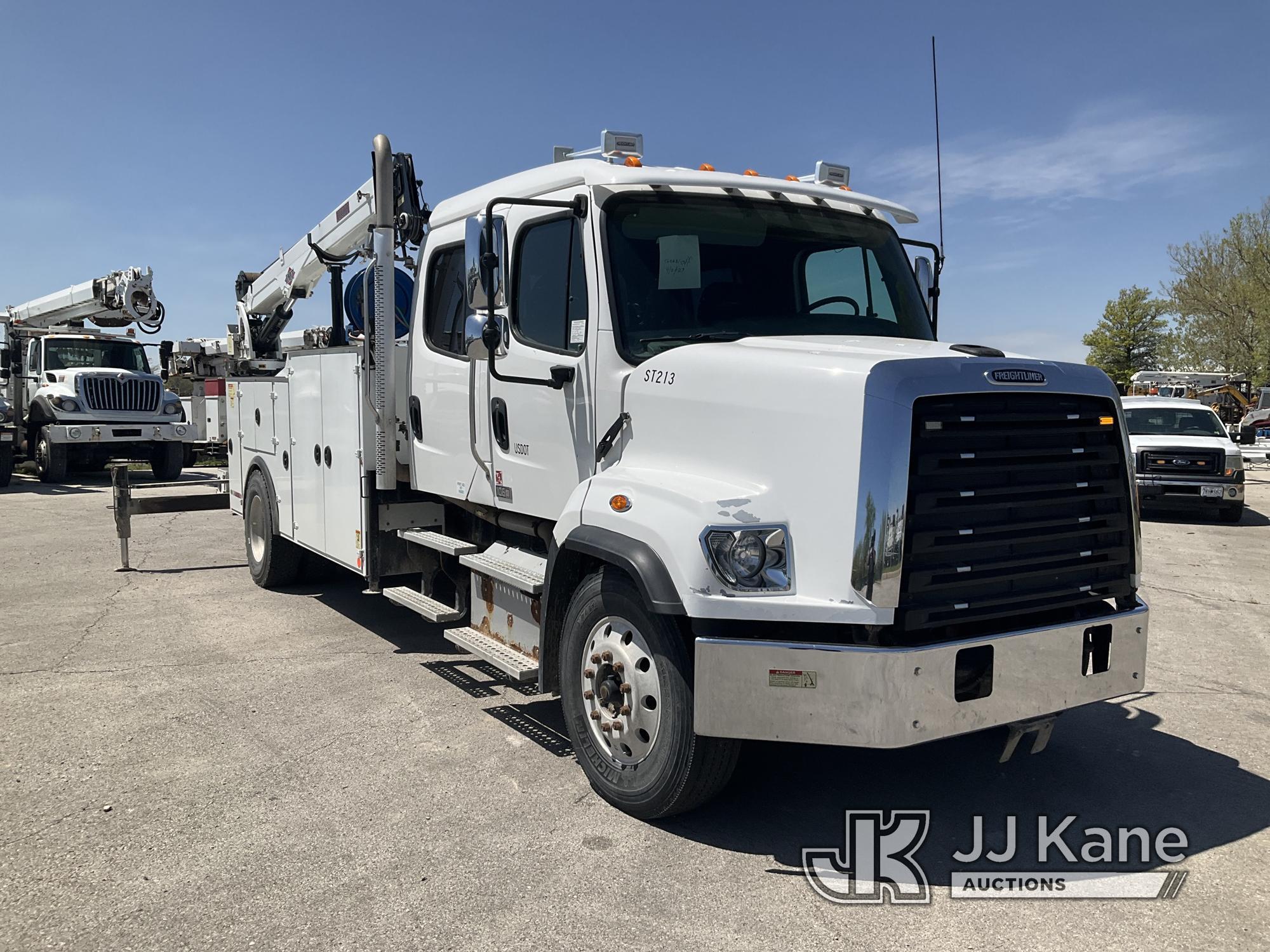 (Kansas City, MO) 2017 Freightliner 108SD Crew-Cab Mechanics Truck Runs & Moves