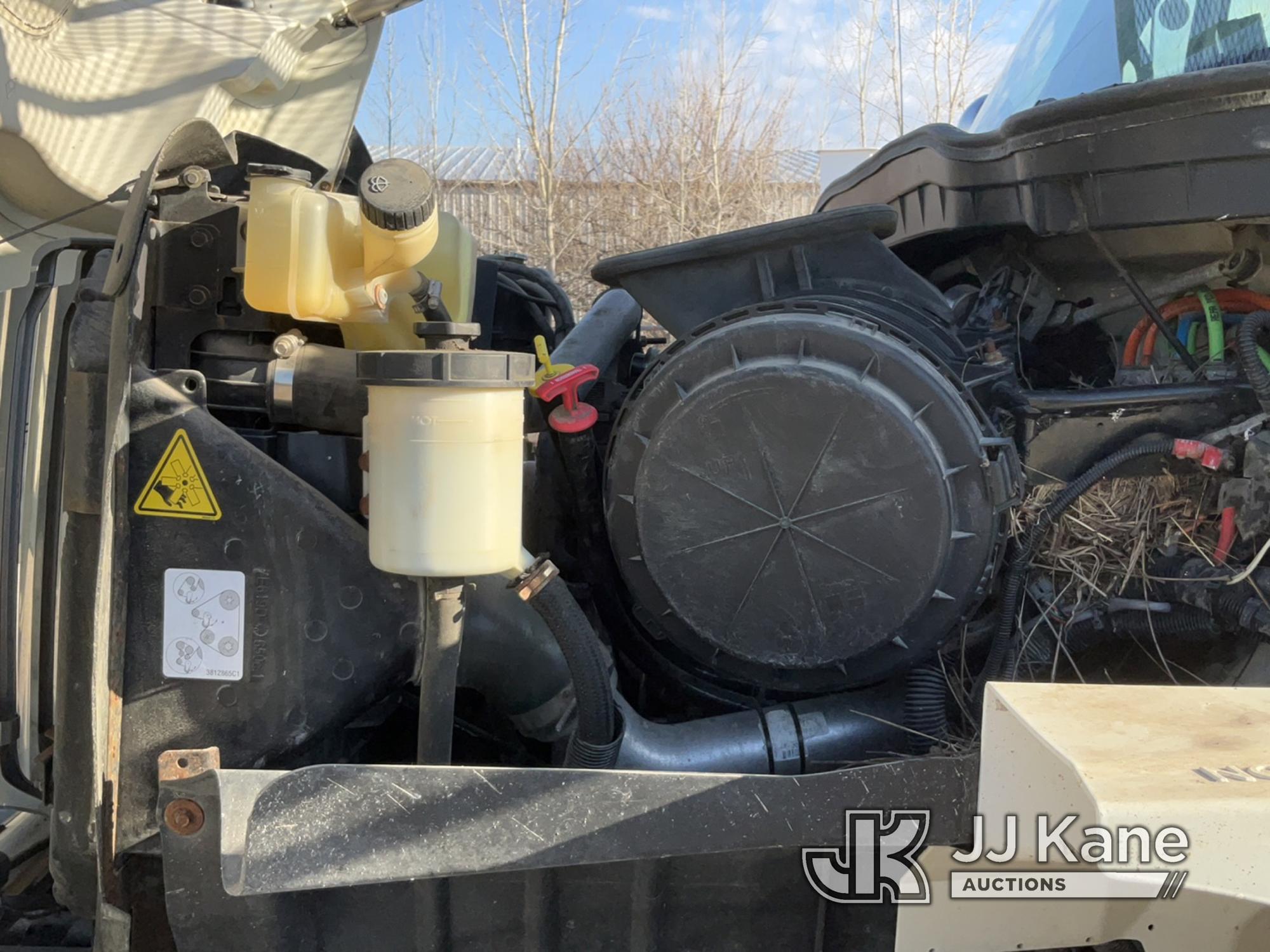 (Des Moines, IA) Altec AM55E, Over-Center Material Handling Bucket Truck rear mounted on 2011 Intern