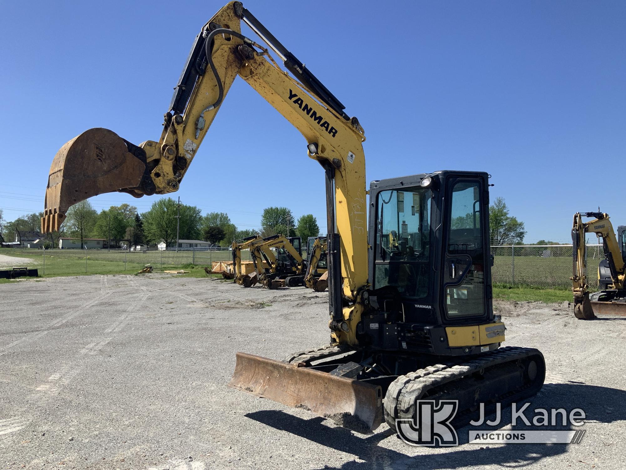 (Hawk Point, MO) 2017 Yanmar VI045 Mini Hydraulic Excavator Runs, Moves & Operates.