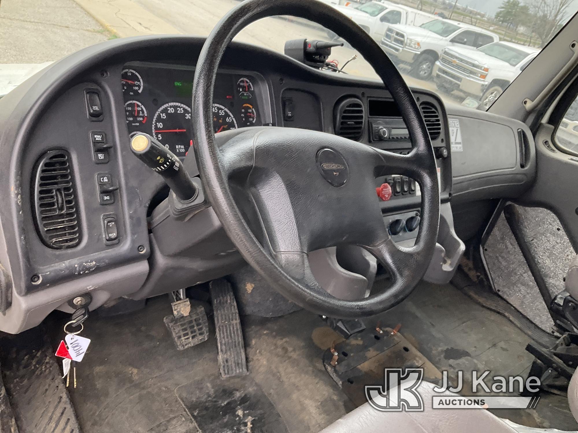 (Kansas City, MO) 2017 Freightliner M2 106 Flatbed Reel Truck Runs & Moves