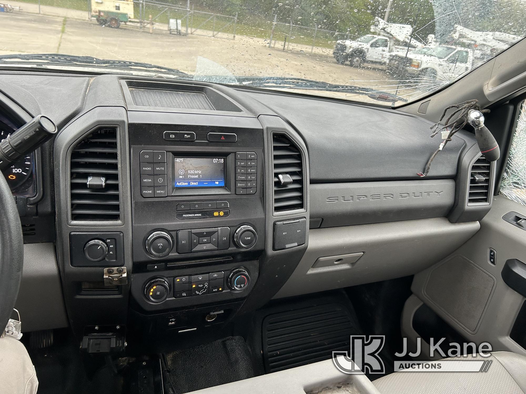 (Conway, AR) ETI ETC40IH, Articulating & Telescopic Bucket Truck mounted behind cab on 2017 Ford F55