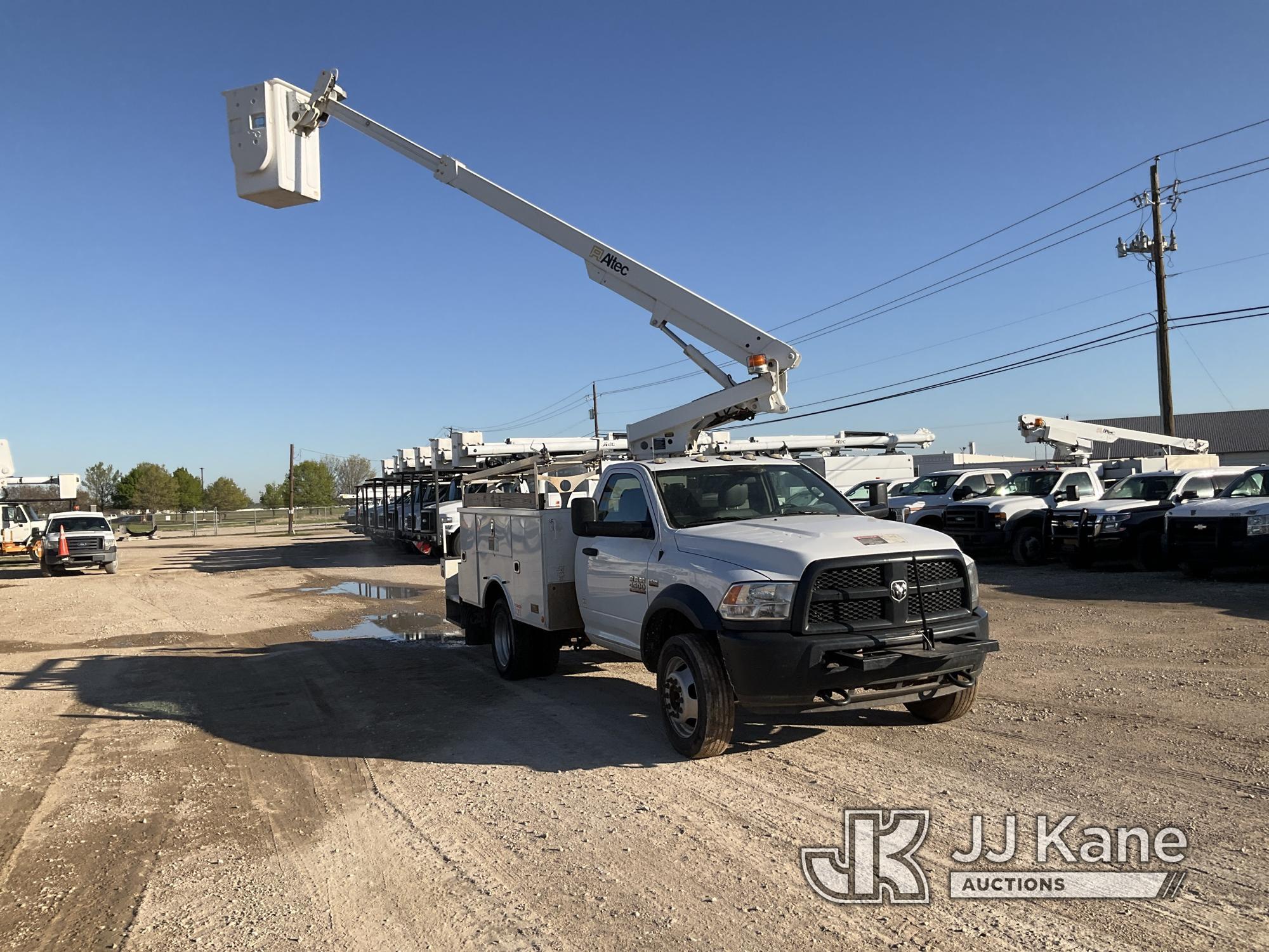 (Waxahachie, TX) Altec AT200, Telescopic Non-Insulated Bucket Truck mounted behind cab on 2016 RAM 4