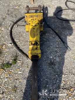 (Hawk Point, MO) Atlas Copco SB 302 Hydraulic Breaker Attachment NOTE: This unit is being sold AS IS