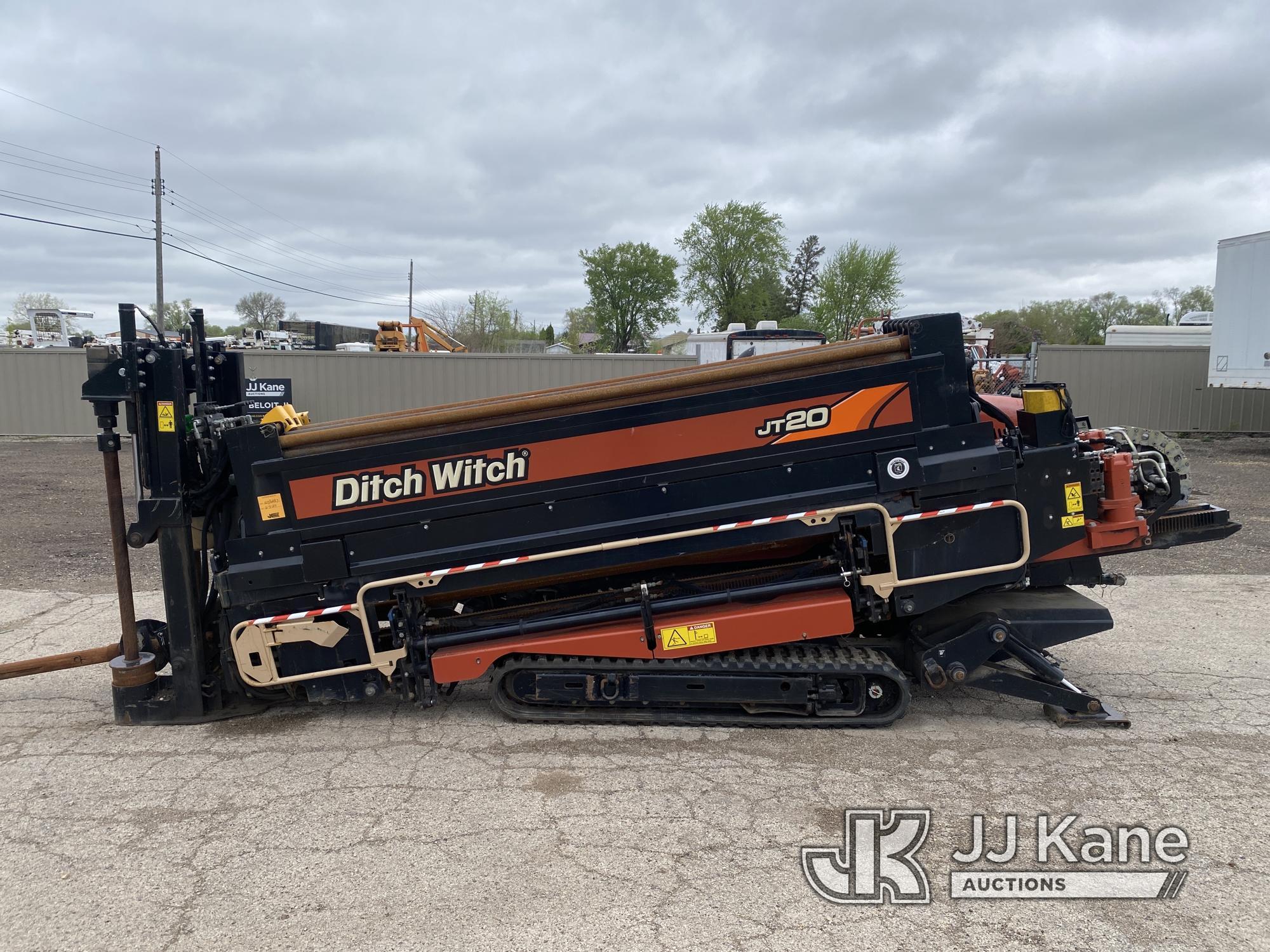 (South Beloit, IL) 2016 Ditch Witch JT20 Directional Boring Machine Runs, Moves