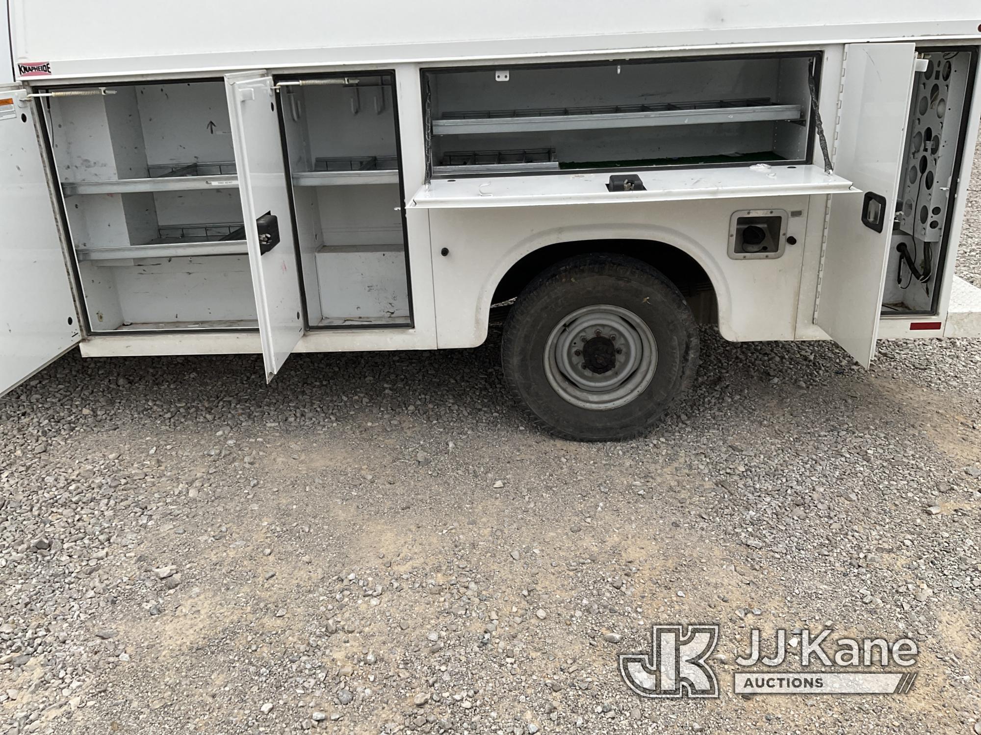 (Johnson City, TX) 2014 Ford E350 Cutaway Service Van Runs & Moves) (Jump To Start