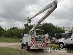 (San Antonio, TX) Terex/Telelect HiRanger 5FC-55, Bucket Truck mounted behind cab on 2002 Ford F750
