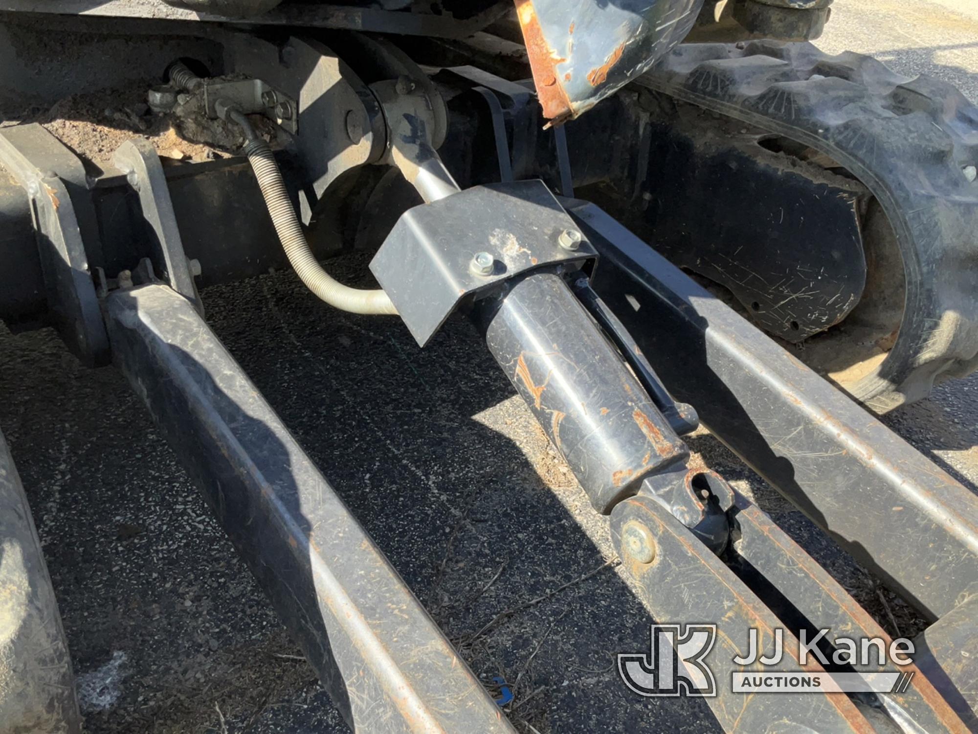 (South Beloit, IL) Kubota U17VR1 Mini Hydraulic Excavator Wrecked-Condition Unknown, Hole in Fuel Ta