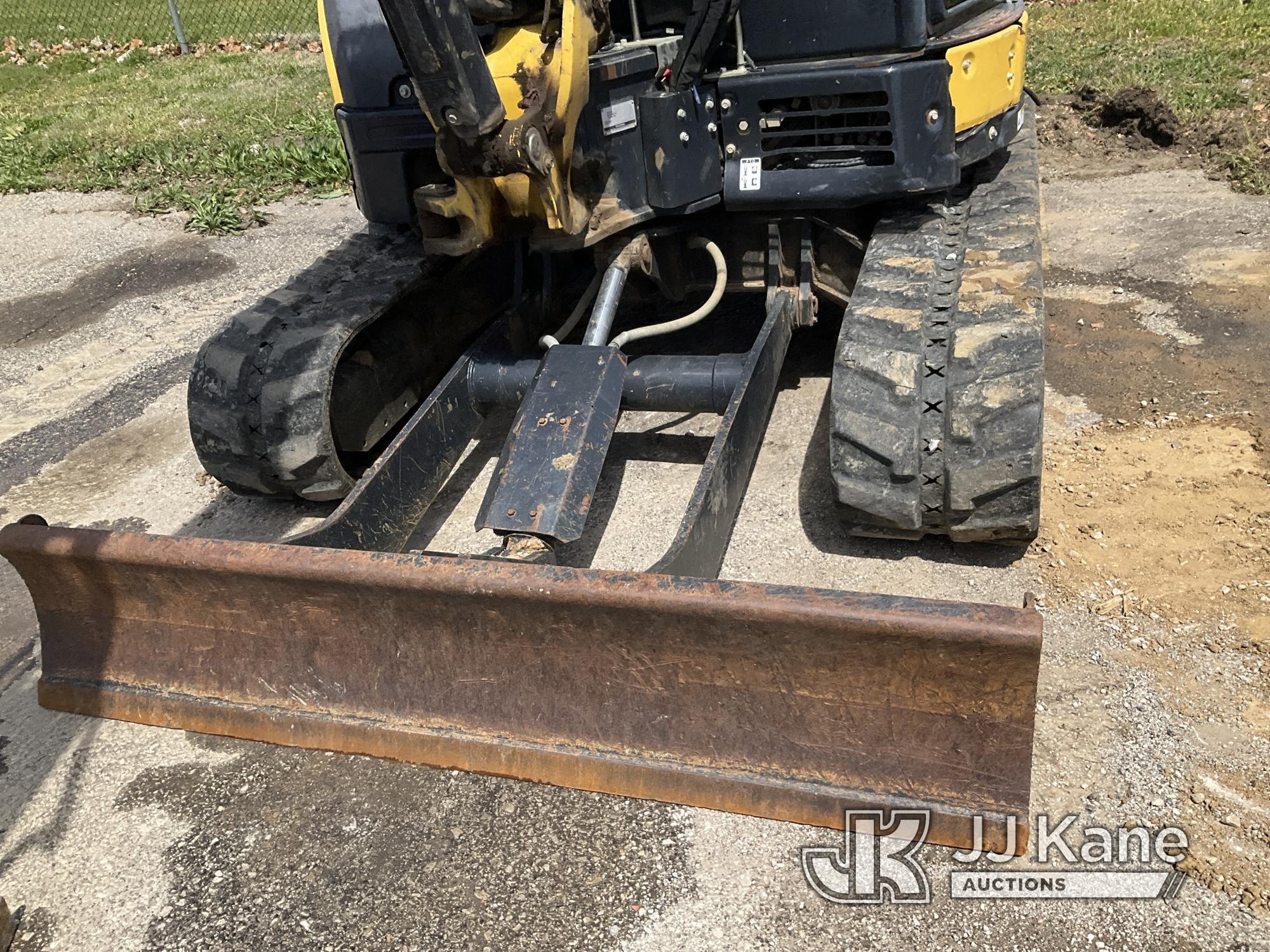 (Kansas City, MO) 2017 Yanmar VI045 Mini Hydraulic Excavator Runs, Moves, & Operates