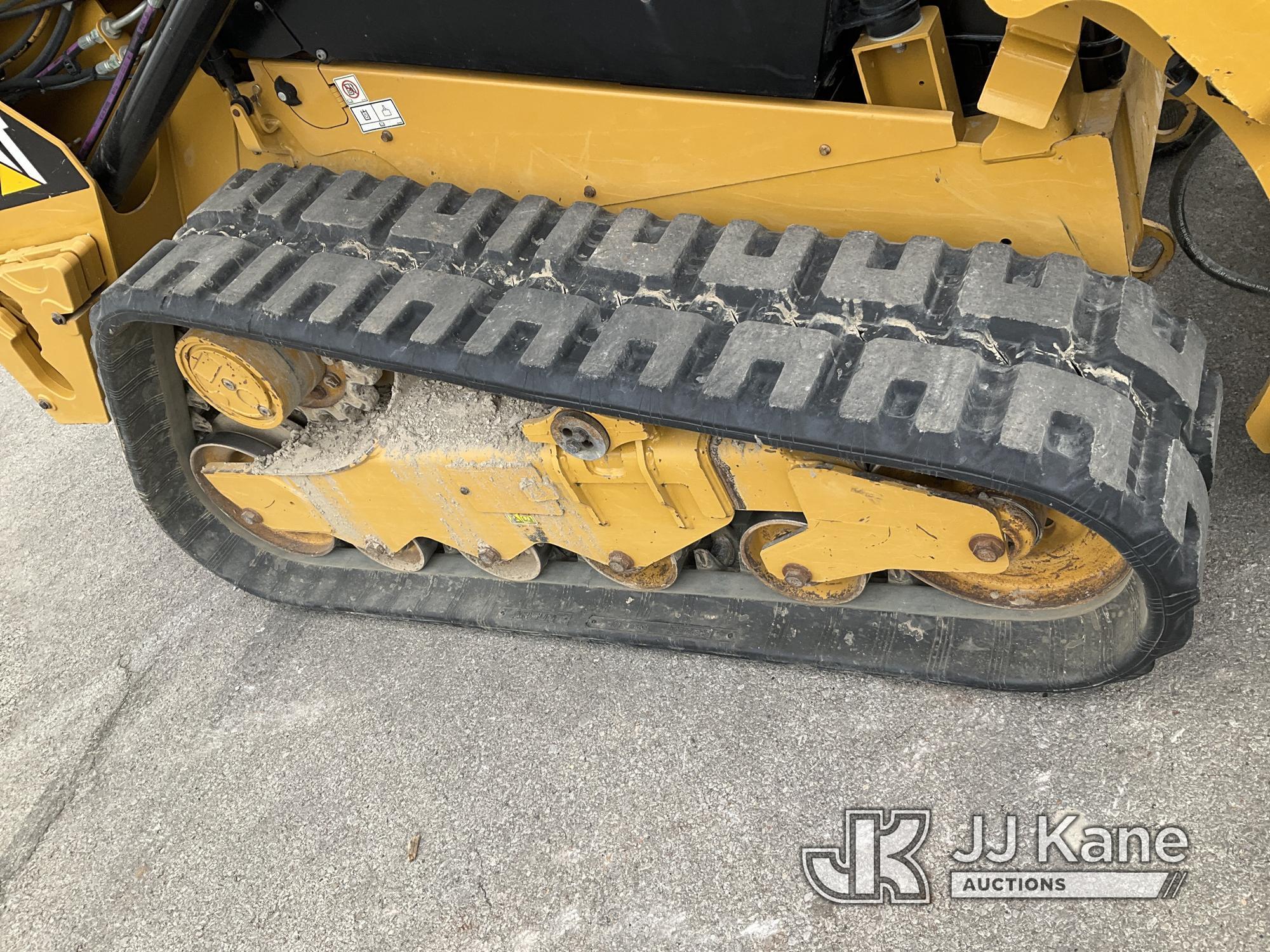 (Kansas City, MO) 2017 Cat 259D Tracked Skid Steer Loader Runs, Moves, & Operates