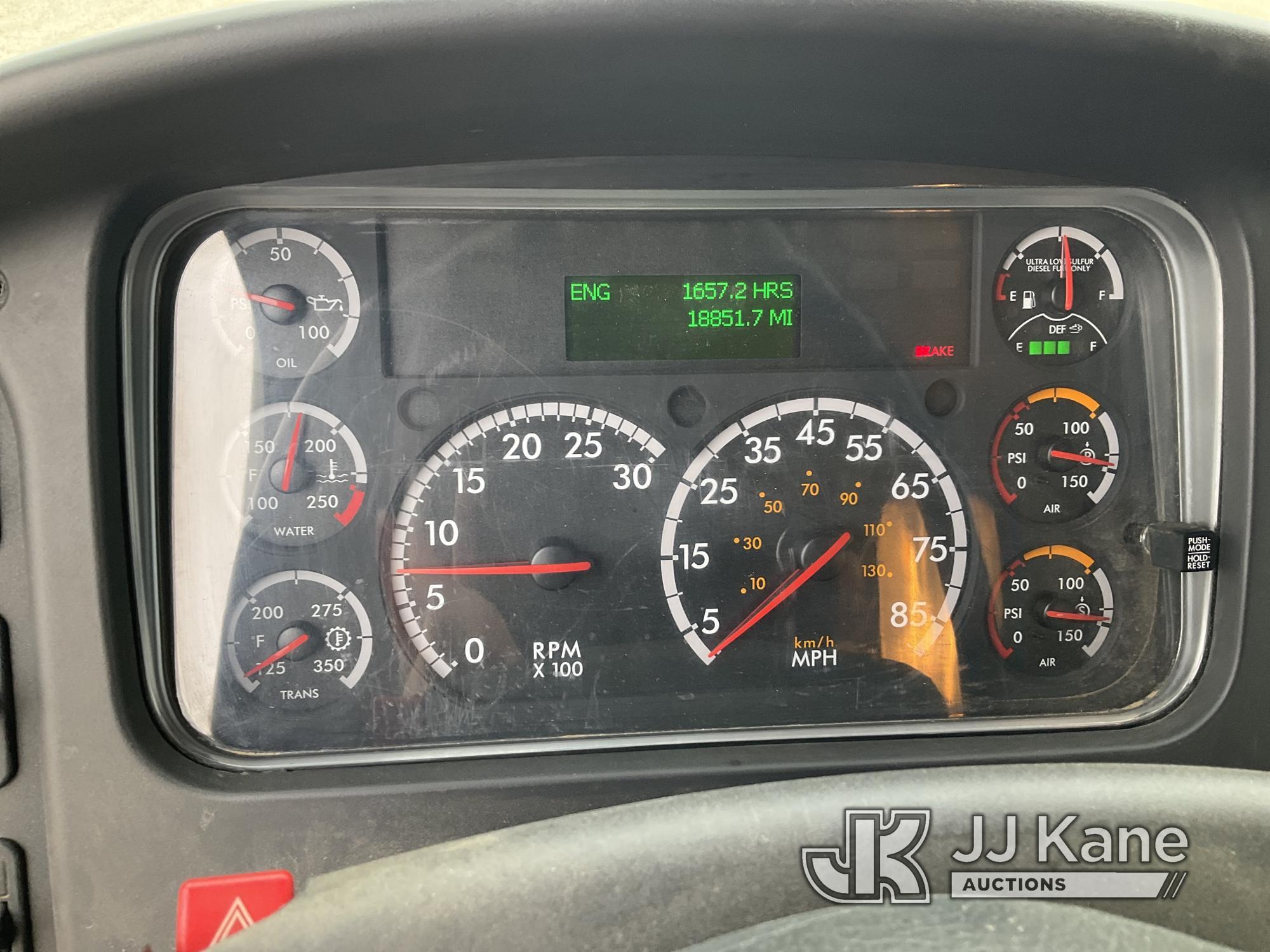 (Kansas City, MO) 2017 Freightliner M2 106 Flatbed Reel Truck Runs & Moves