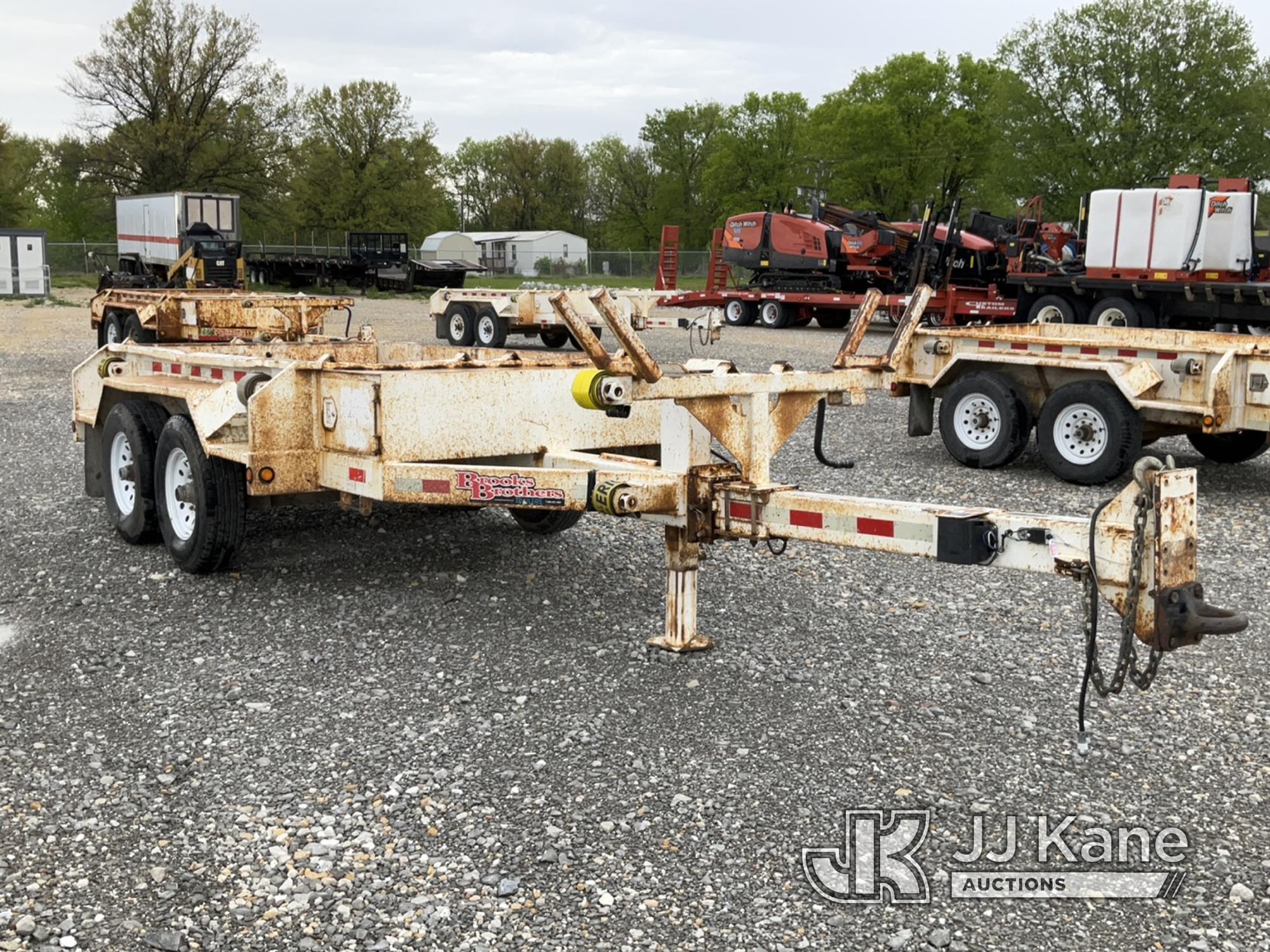 (Hawk Point, MO) 2013 Brooks Brothers T/A Pole/Material Trailer Minor Rust Damage