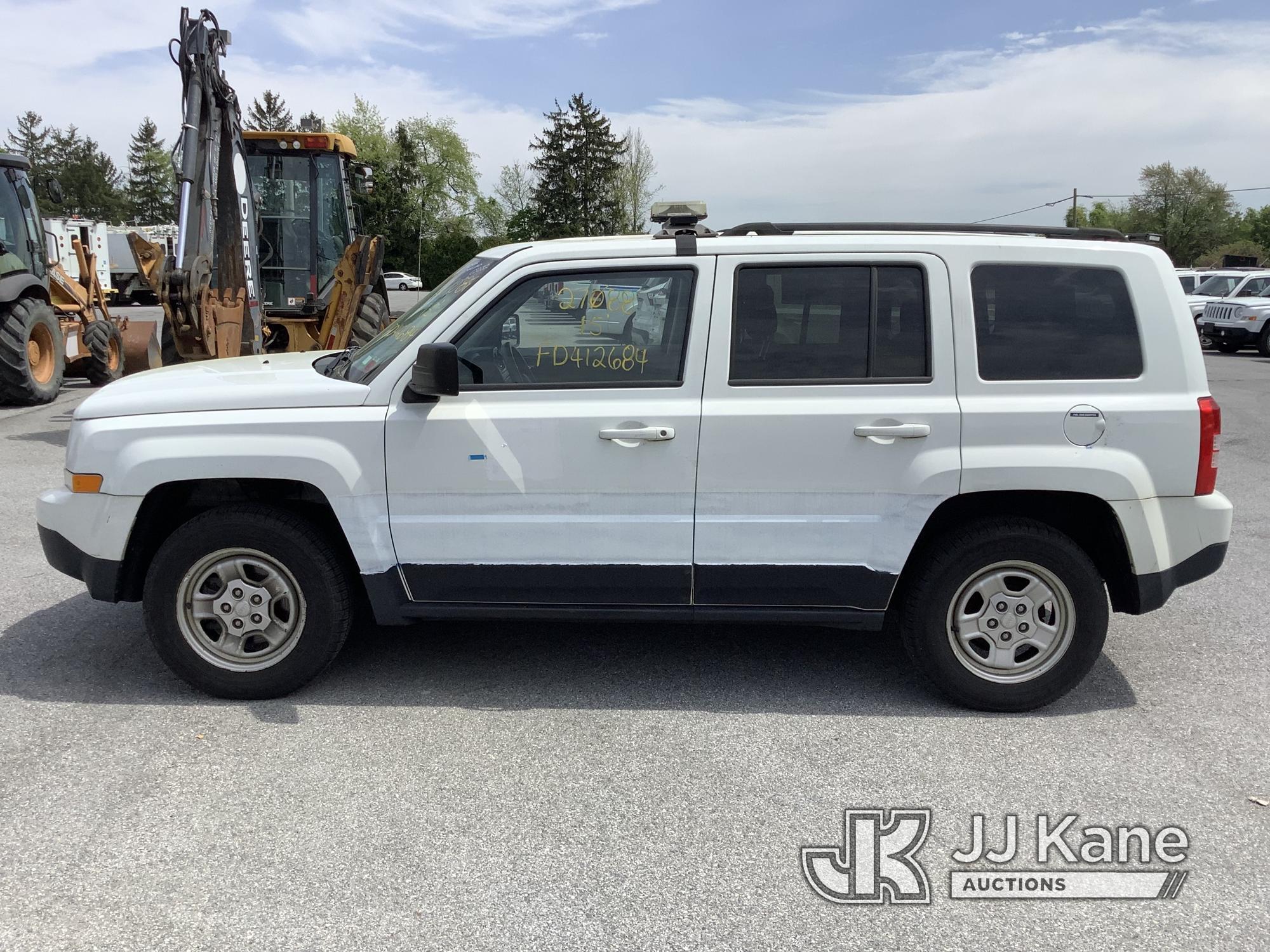(Chester Springs, PA) 2015 Jeep Patriot 4x4 4-Door Sport Utility Vehicle Runs & Moves, Body & Rust D