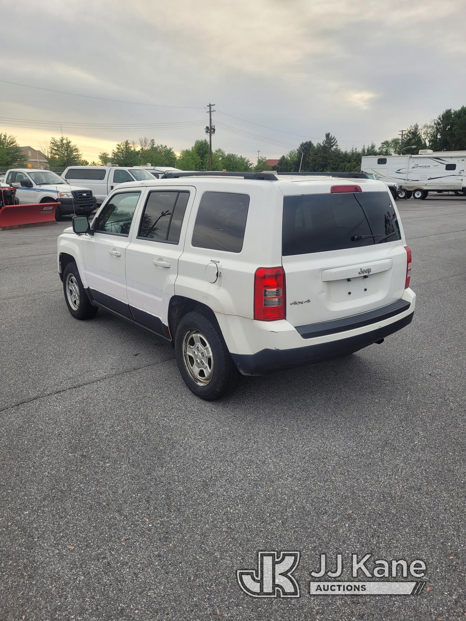 (Chester Springs, PA) 2014 Jeep Patriot 4x4 4-Door Sport Utility Vehicle Runs & Moves, Check Engine