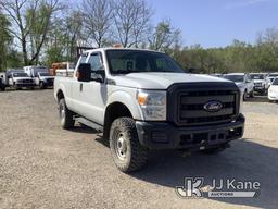 (Smock, PA) 2015 Ford F250 4x4 Extended-Cab Pickup Truck Runs & Moves, Jump To Start, Disconnected T