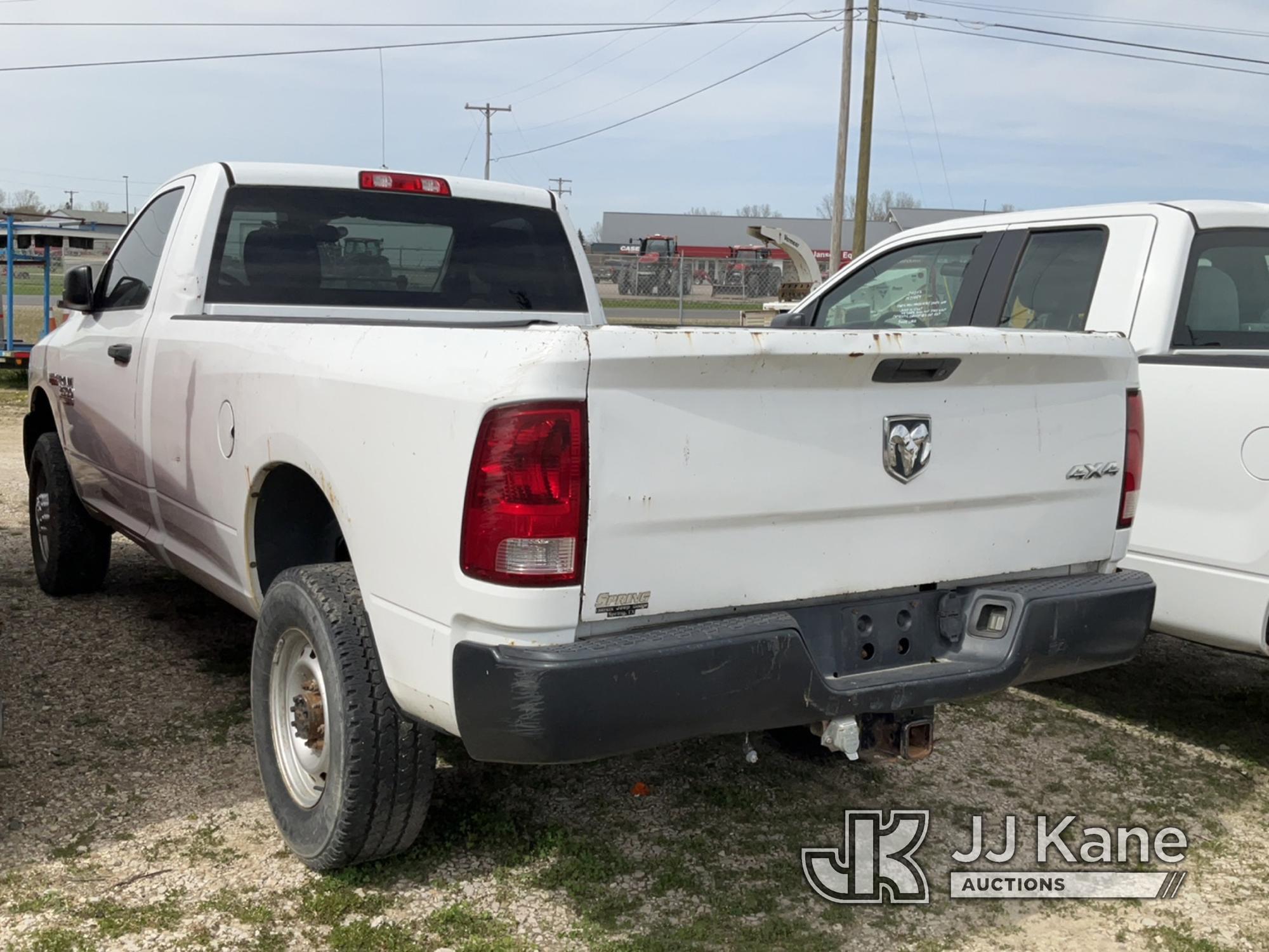 (Charlotte, MI) 2013 RAM 2500 4x4 Pickup Truck Not Running, Condition Unknown, No Crank with Jump, R
