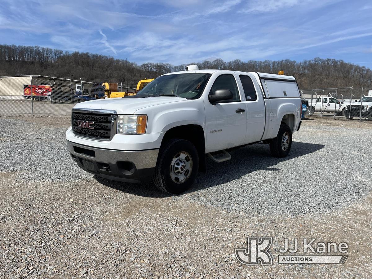 (Smock, PA) 2011 GMC Sierra 2500HD Extended-Cab Pickup Truck Title Delay) (Runs & Moves, Jump To Sta