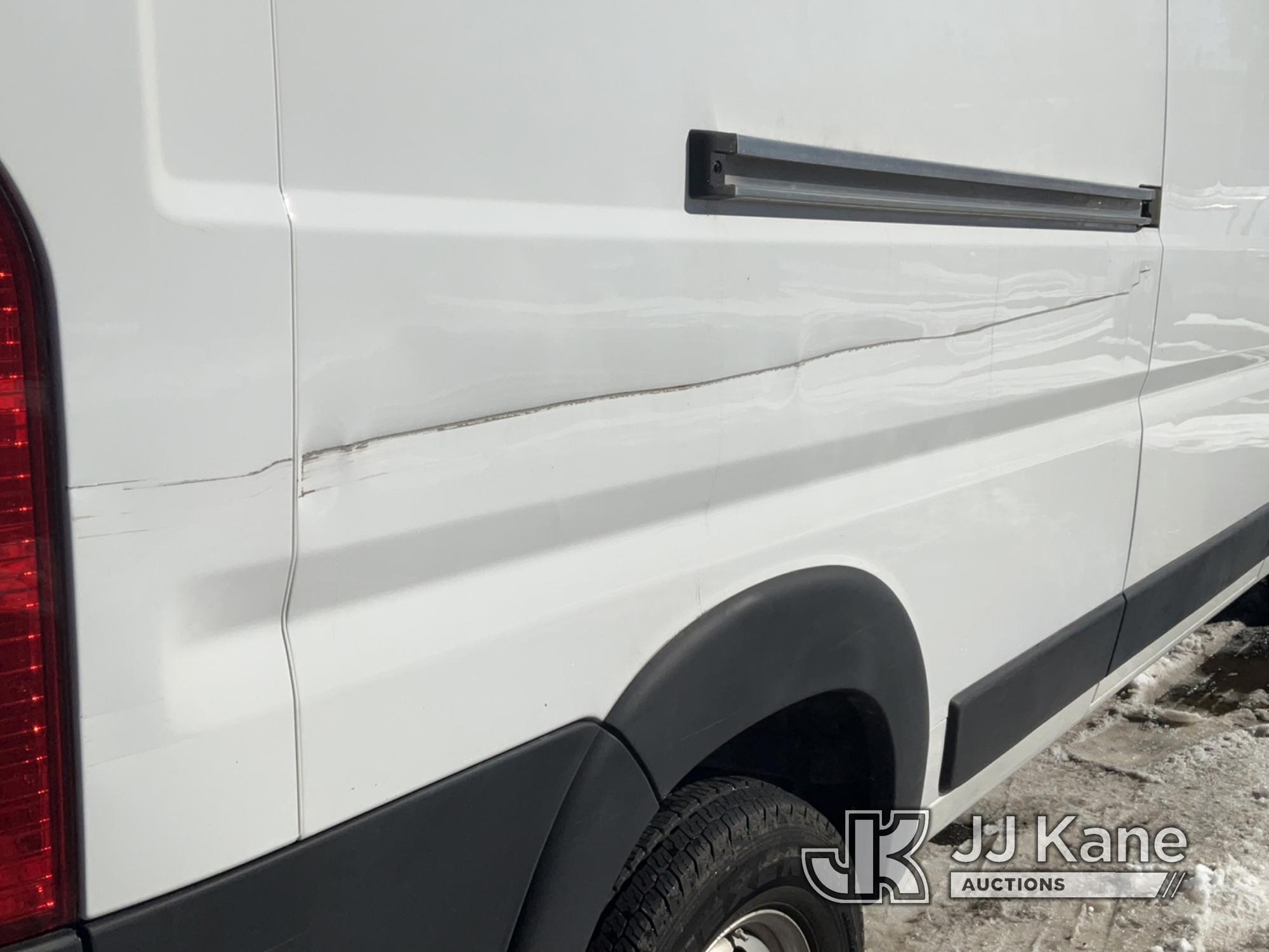 (Kings Park, NY) 2020 Ram Promaster 2500 High-Top Cargo Van Runs & Moves, Minor Body Damage) (Inspec