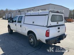 (Wells, ME) 2016 Ford F250 4x4 Crew-Cab Pickup Truck Runs & Moves) (Check Engine Light On, Body/Rust