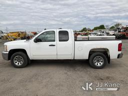 (Plymouth Meeting, PA) 2012 Chevrolet Silverado 1500 4x4 Extended-Cab Pickup Truck Runs & Moves, Bod