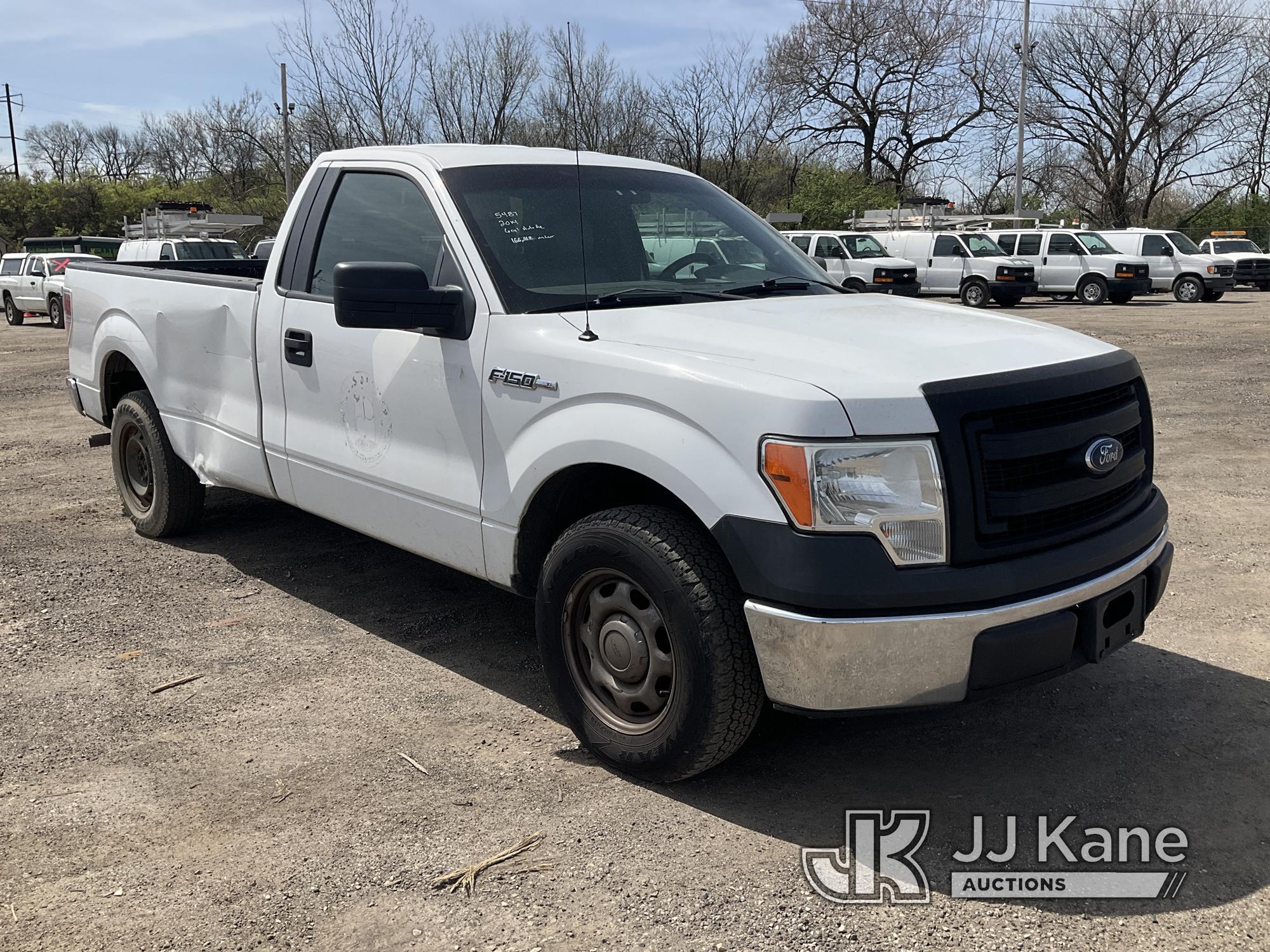 (Plymouth Meeting, PA) 2014 Ford F150 Pickup Truck Runs & Moves, Body & Rust Damage
