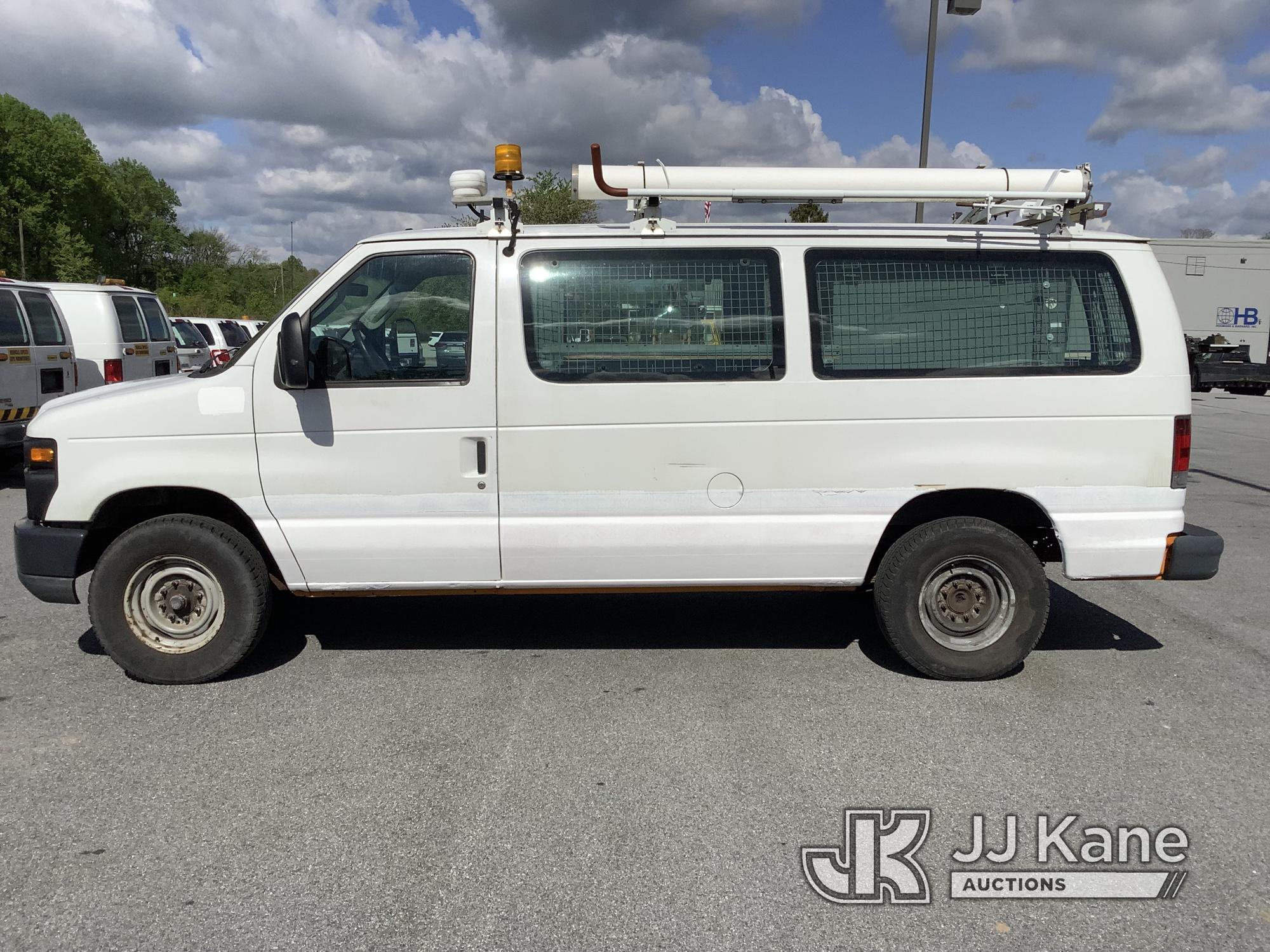 (Chester Springs, PA) 2008 Ford E250 Cargo Van Runs & Moves, Rust & Body Damage) (Inspection and Rem