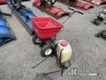 (Plymouth Meeting, PA) Walk Behind Spreader & Backpack Sprayer NOTE: This unit is being sold AS IS/W