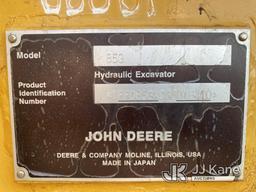 (Plymouth Meeting, PA) 2016 John Deere 85G Hydraulic Excavator Runs Moves & Operates