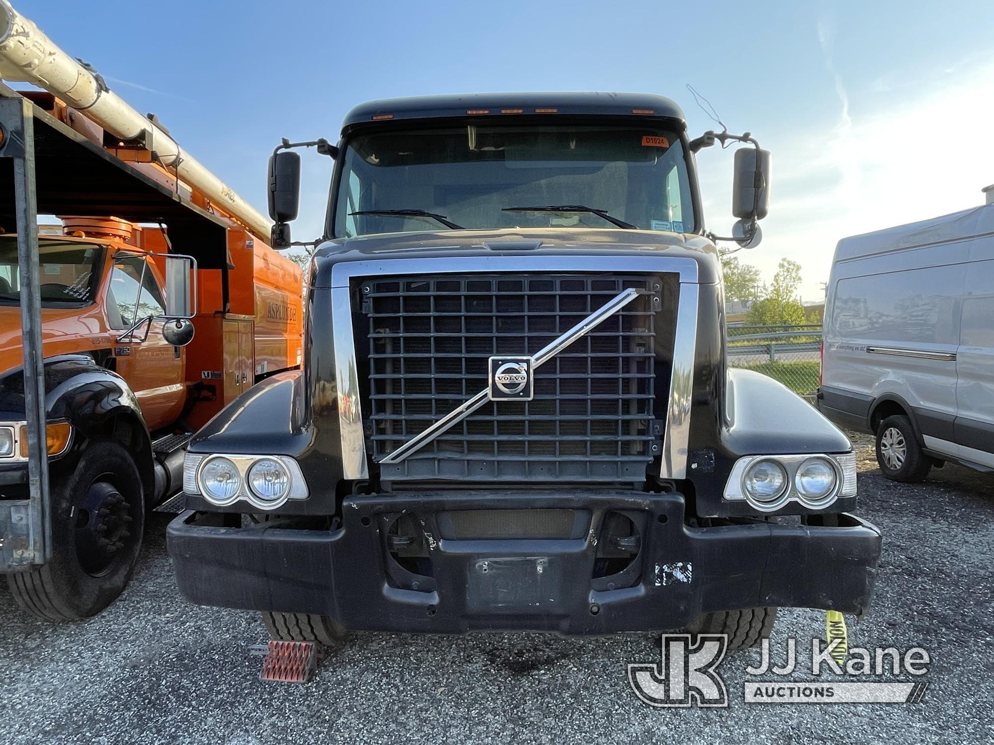 (Plymouth Meeting, PA) 2007 Volvo VHD Tri-Axle Dump Truck Blown Engine, Not Running Condition Unknow