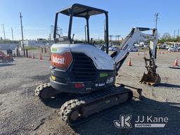 (Plymouth Meeting, PA) 2018 Bobcat E35I Mini Hydraulic Excavator Runs Moves & Operates