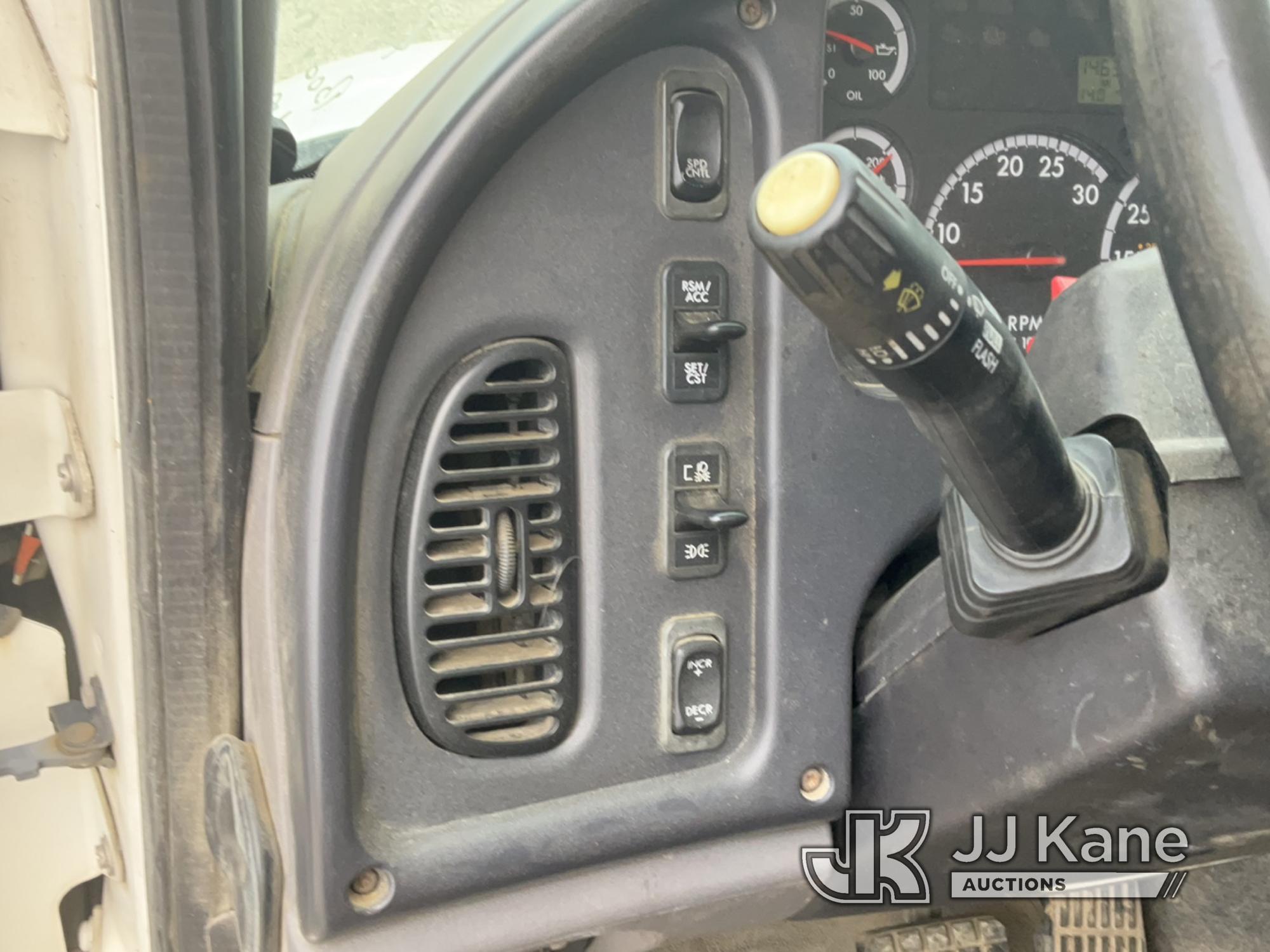 (Plymouth Meeting, PA) Hiab XS B-3 122, Knuckleboom Crane mounted behind cab on 2014 Freightliner M2