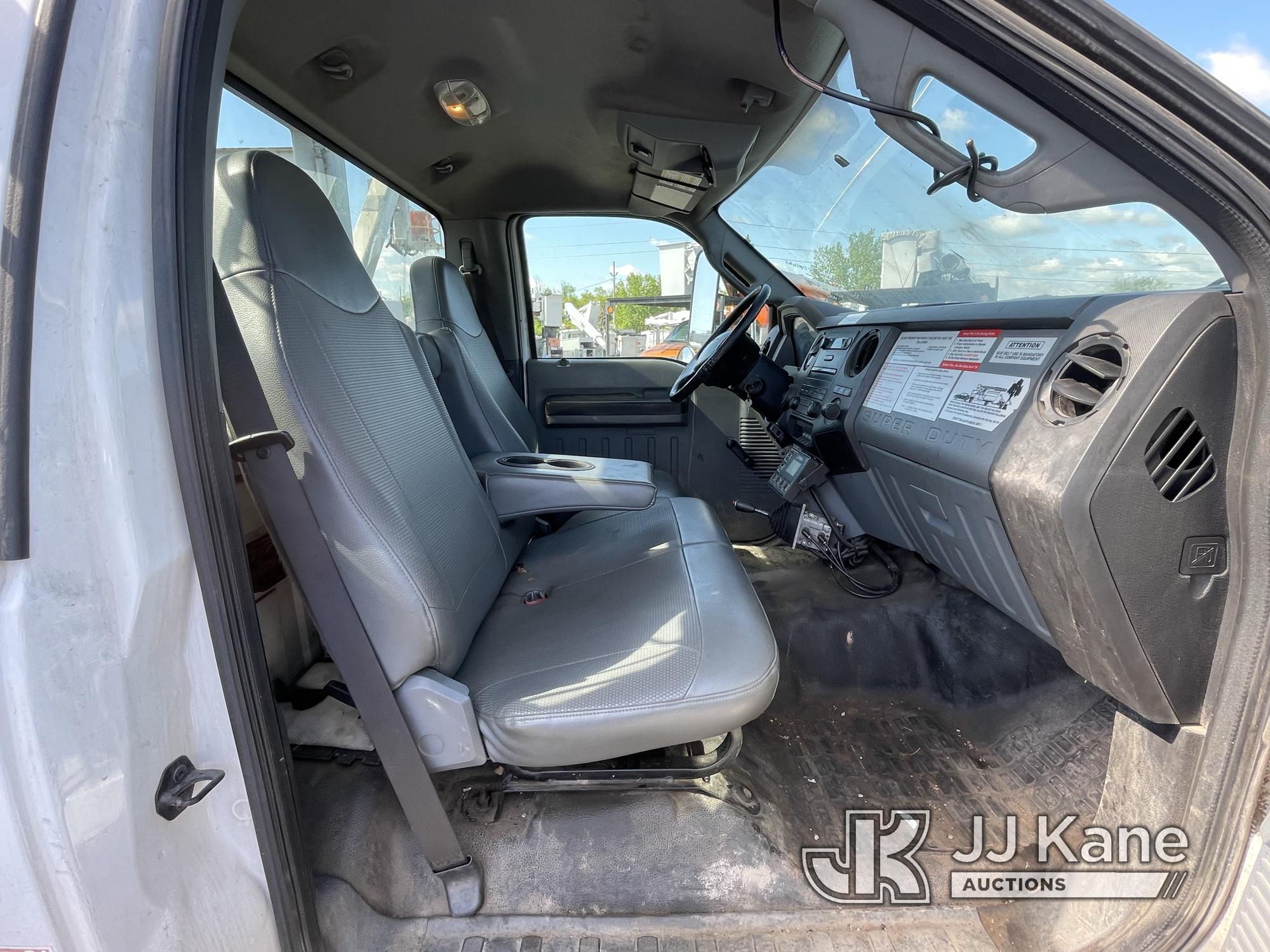 (Plymouth Meeting, PA) Terex Commander 4047, Digger Derrick rear mounted on 2011 Ford F750 Utility T