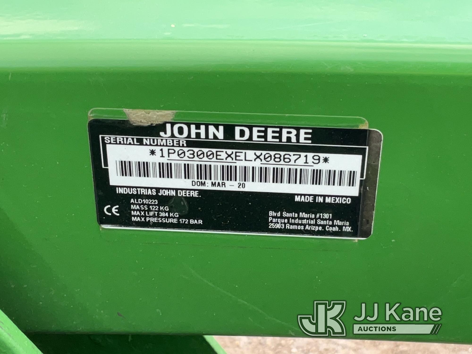 (Plymouth Meeting, PA) 2020 John Deere 3032E 4X4 Mini Utility Tractor Loader Backhoe Runs, Moves & O