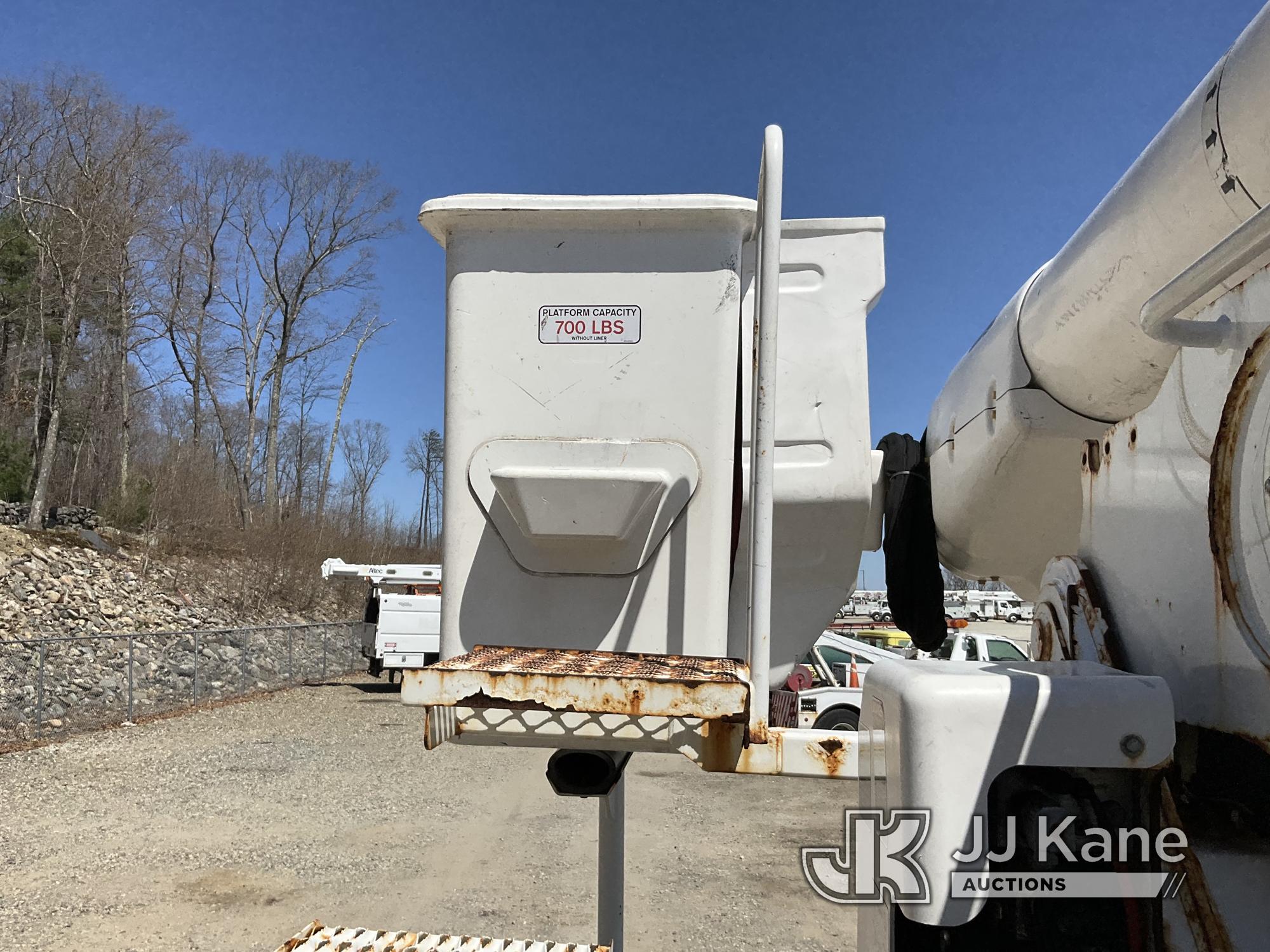 (Shrewsbury, MA) Altec AA55-MH, Material Handling Bucket Truck , 2018 International Durastar 4300 Ut