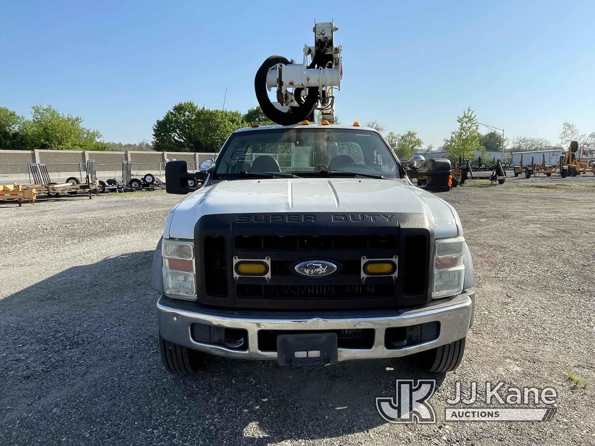 (Plymouth Meeting, PA) Altec AT37G, Articulating & Telescopic Bucket Truck mounted behind cab on 201