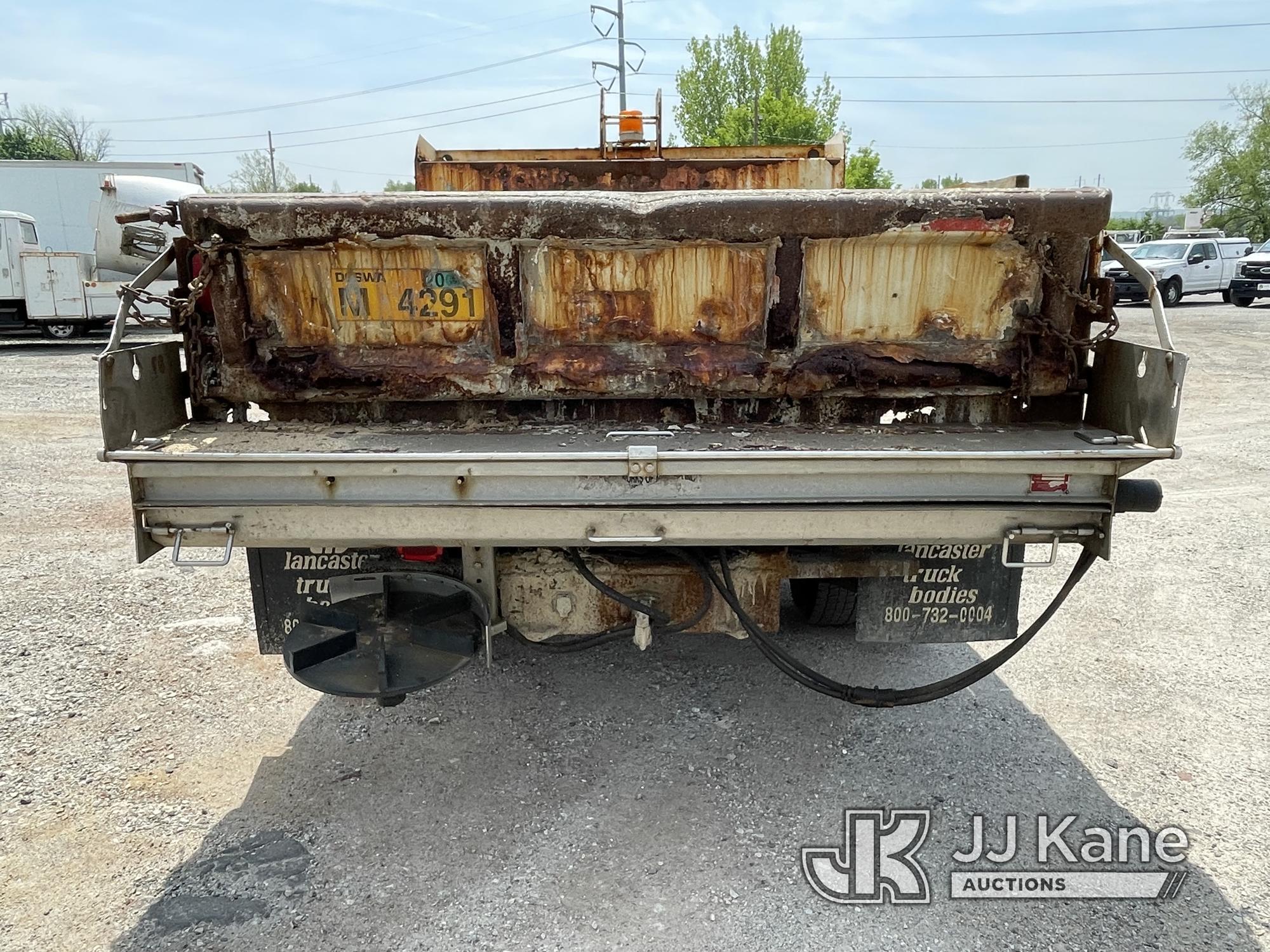 (Plymouth Meeting, PA) 2009 Ford F550 4x4 Crew-Cab Dump Truck Runs Moves & Dump Operates, Body & Rus