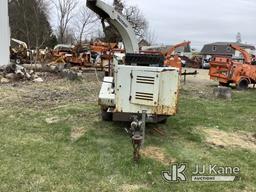 (Deposit, NY) 2015 Vermeer BC1000XL Chipper (12in Drum) Not Running, Condition Unknown, No Starter)