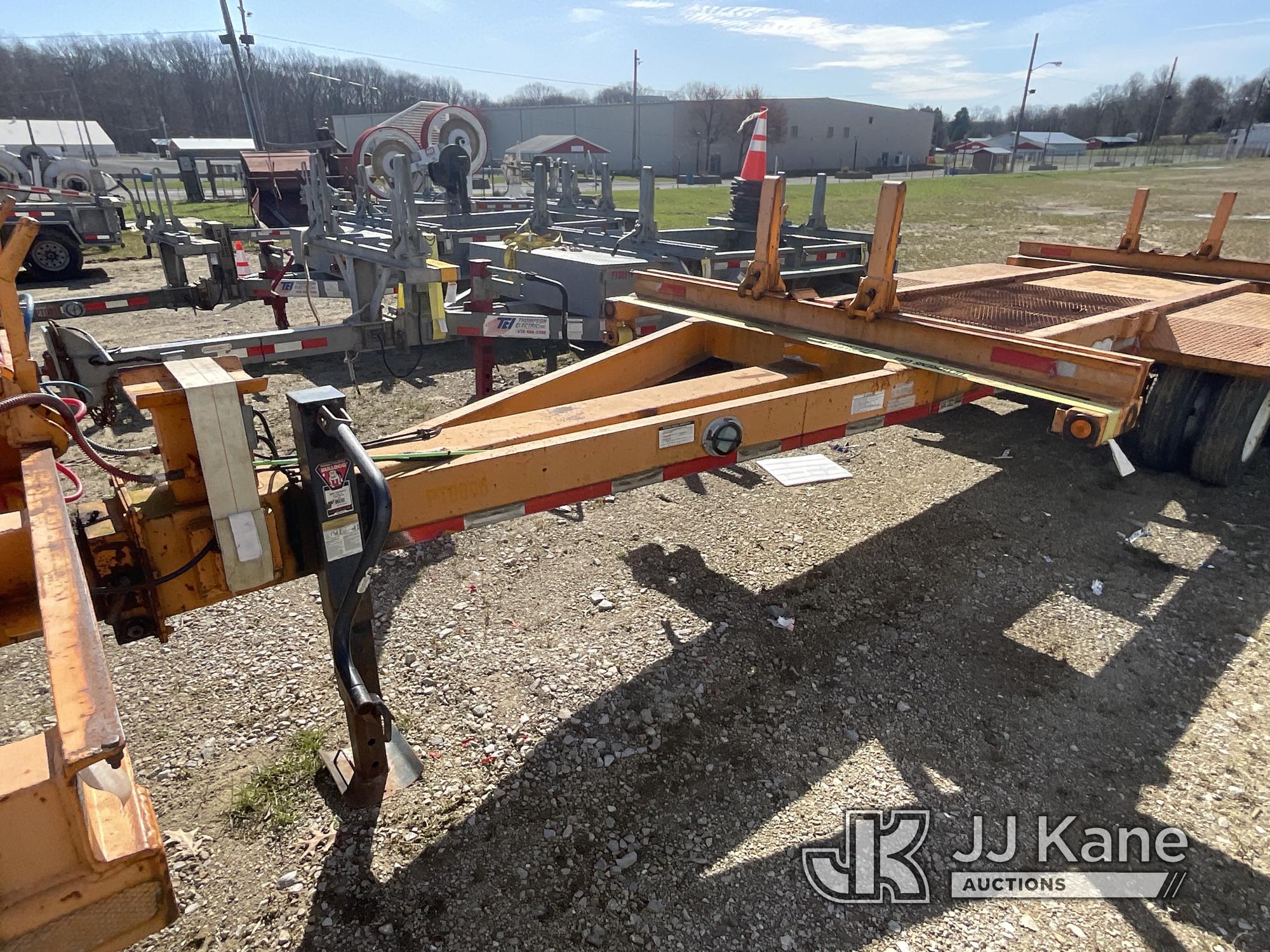 (Munroe Falls, OH) 2008 Brooks Brothers PTB162-15K-A T/A Extendable Pole Trailer No Title Is Require