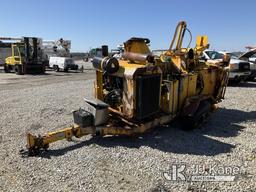 (Shrewsbury, MA) 2014 Bandit 1590XP Chipper (15in Drum), trailer mtd No Title) (Not Running, Operati